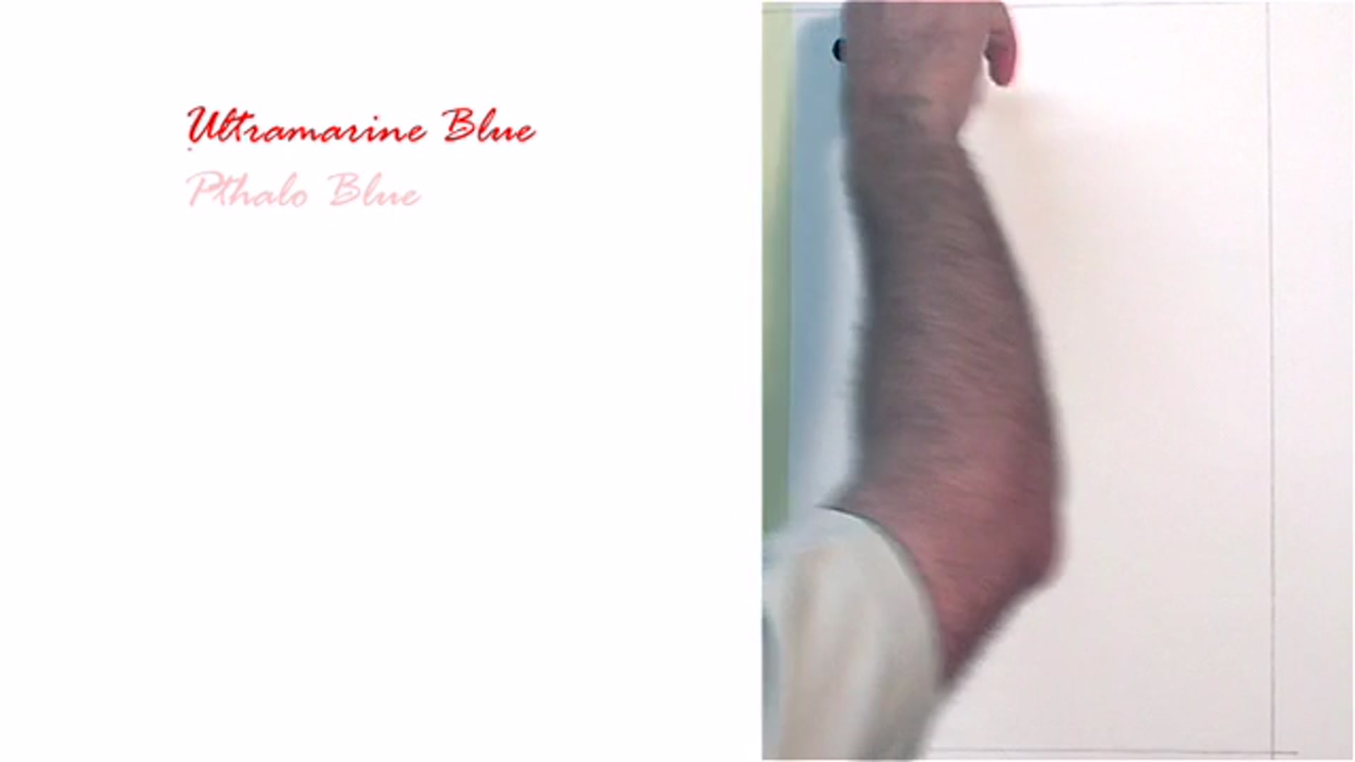 Step 4 — Palette and Color Mixing Strategy (video frame from the lesson)