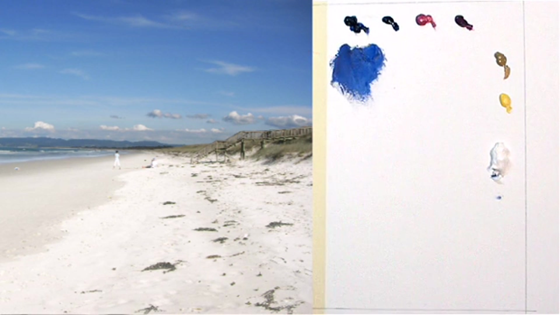 Step 5 — Using a Value Scale for Color Accuracy (video frame from the lesson)