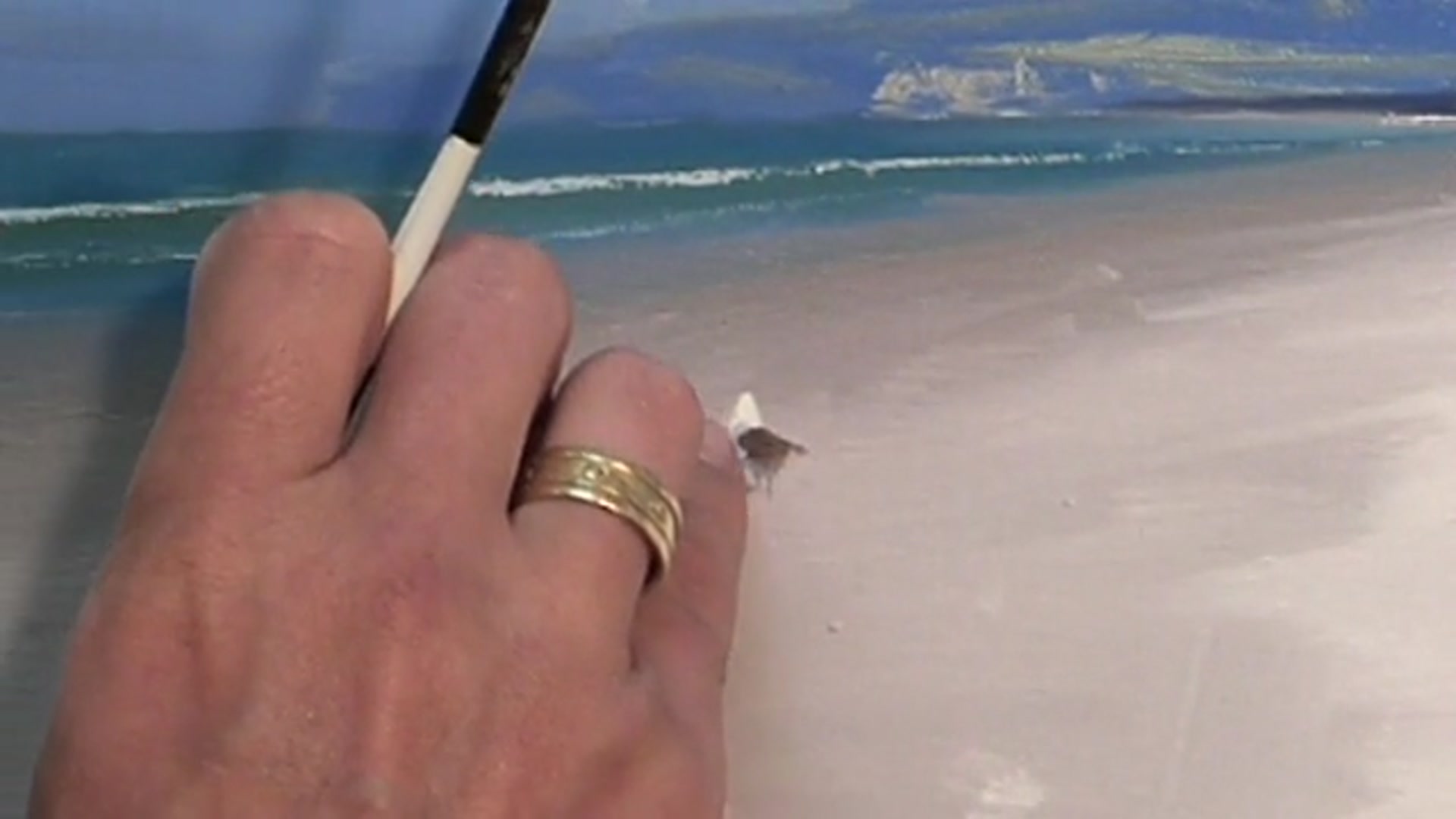 Step 20 — Finishing Touches and Detail Work (video frame from the lesson)