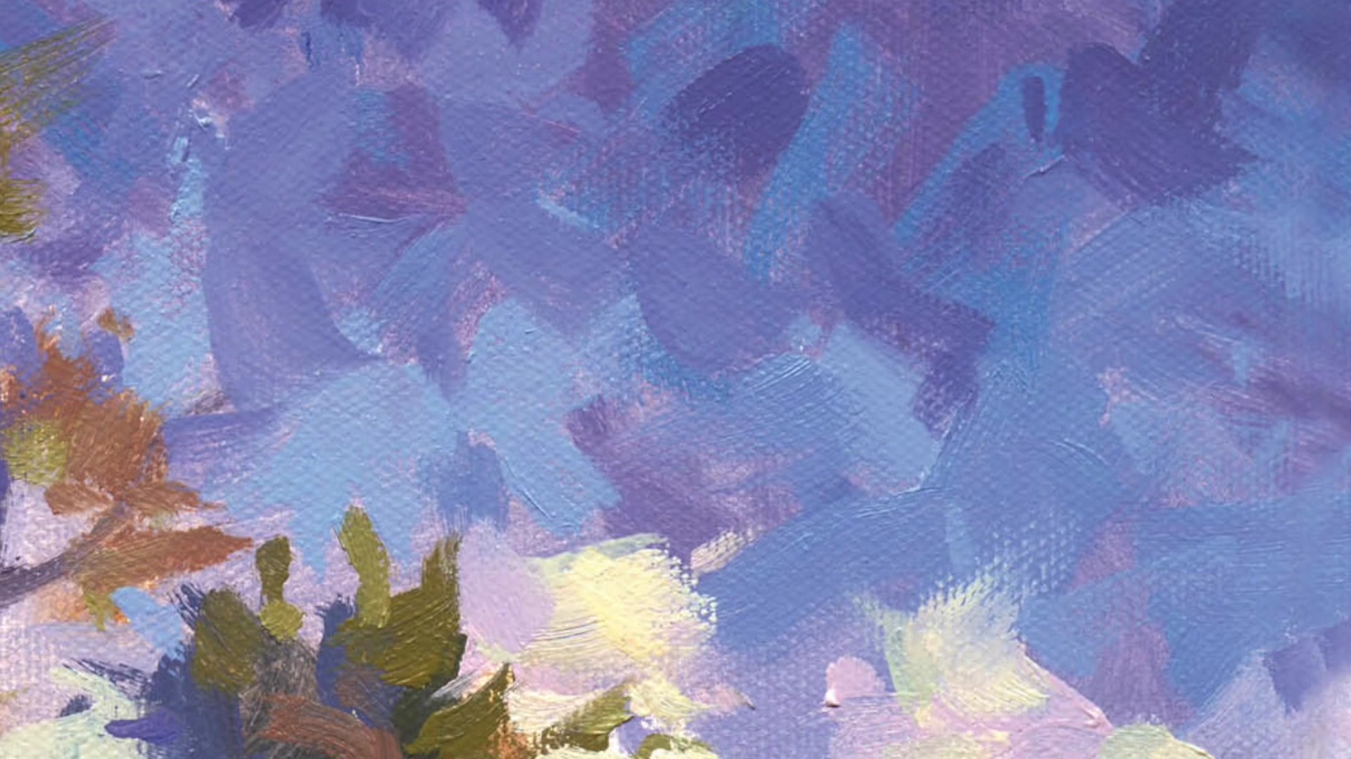 Step 2 — Creating Gradations with Brush Techniques (video frame from the lesson)