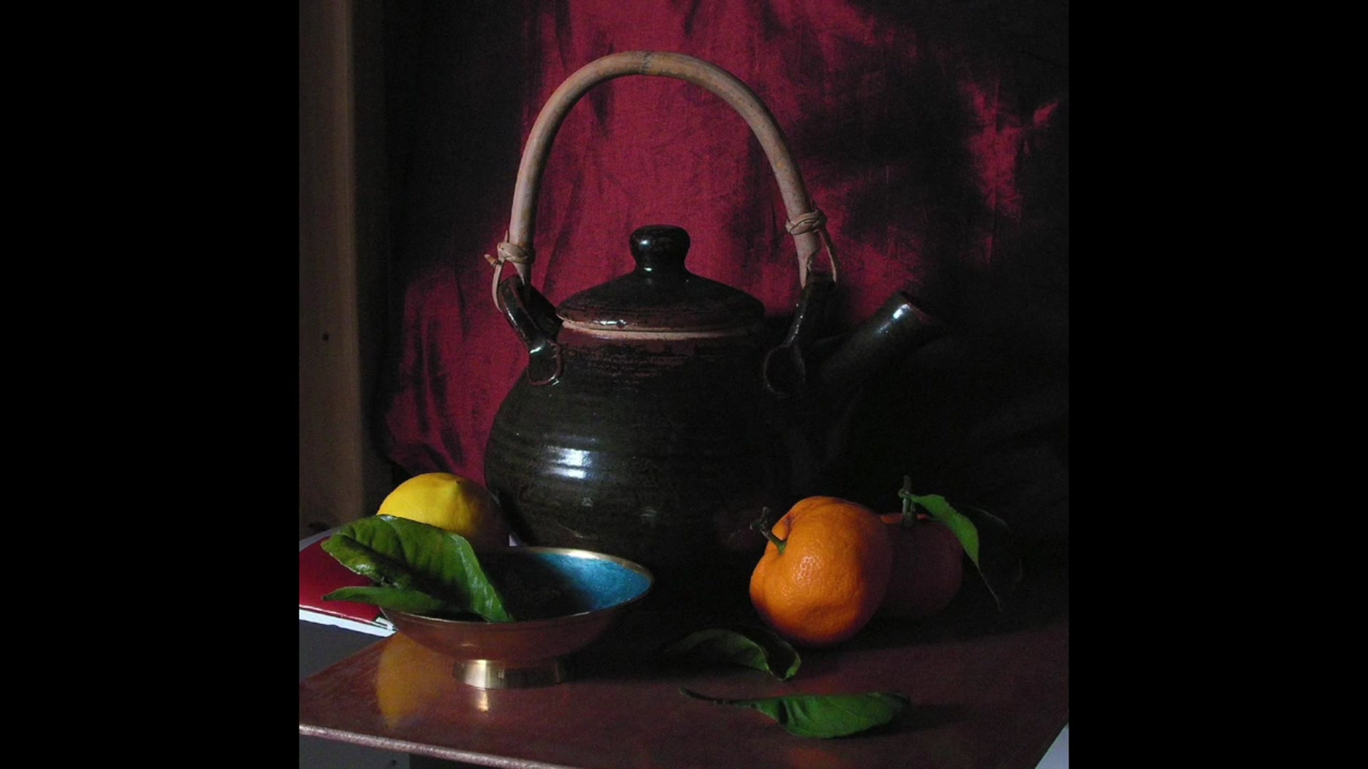 Step 11 — Painting Objects That Glow (video frame from the lesson)