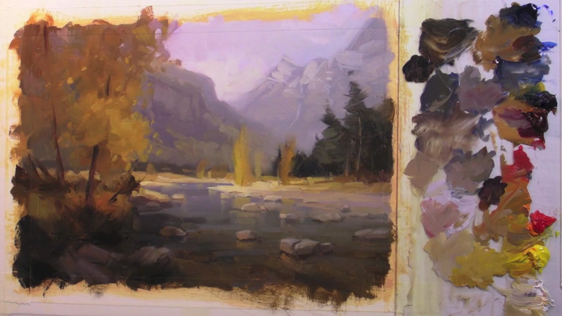 Step 21 — Finishing Touches and Textural Interest (video frame from the lesson)