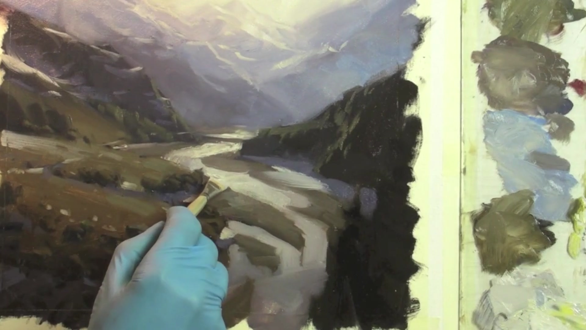 Step 17 — Final touches and signing (video frame from the lesson)