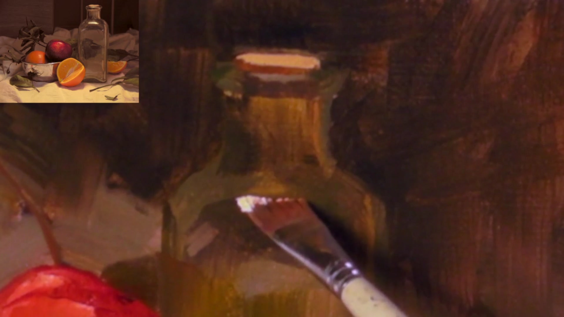 Step 12 — Creating Believable Highlights (video frame from the lesson)