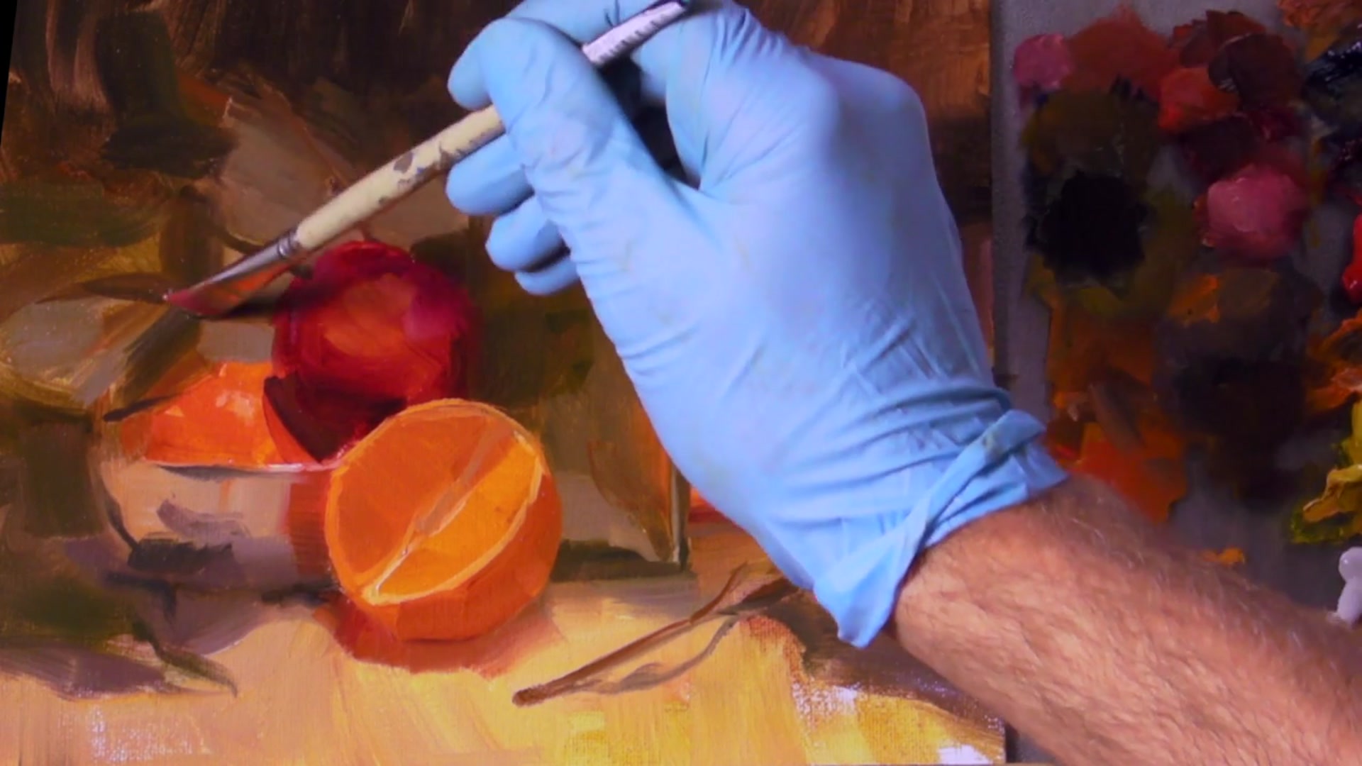 Step 13 — Final Adjustments and Details (video frame from the lesson)