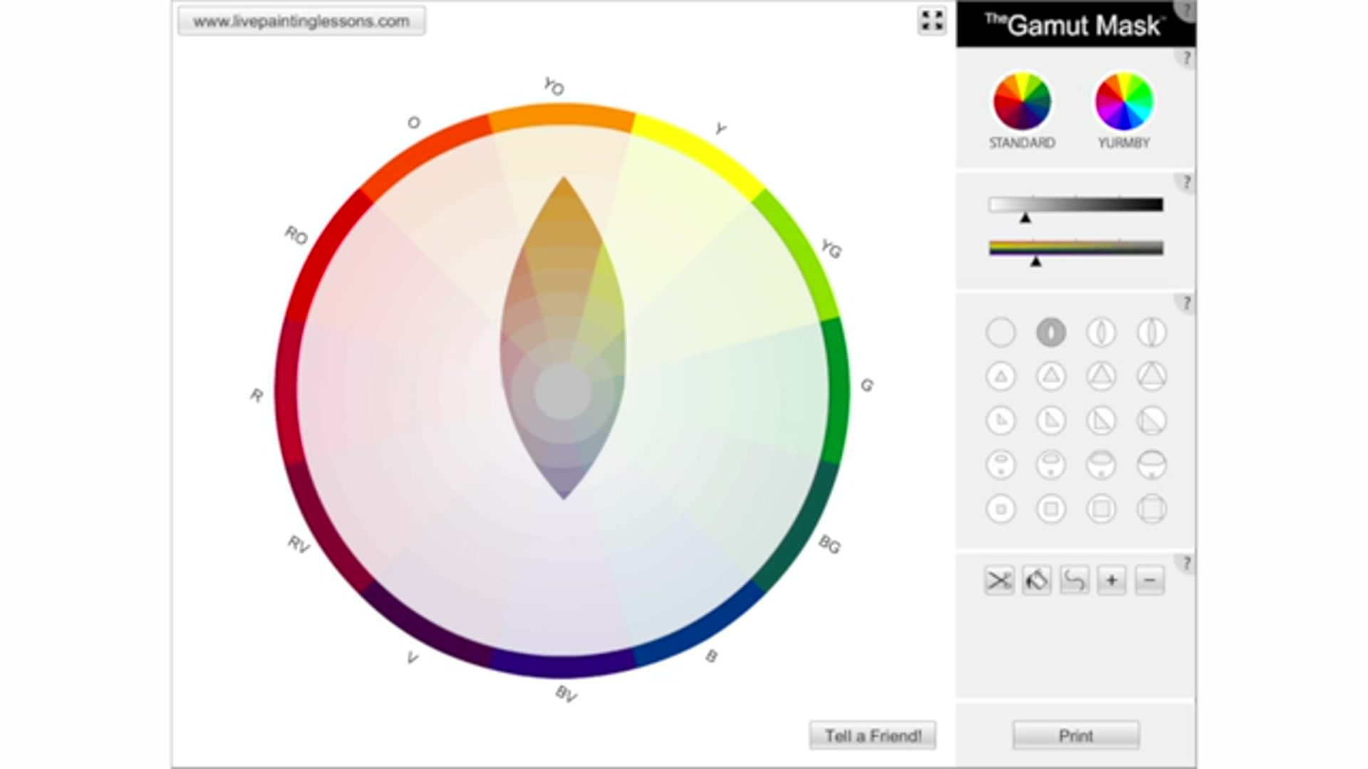 Step 3 — Developing a Visual Concept (video frame from the lesson)