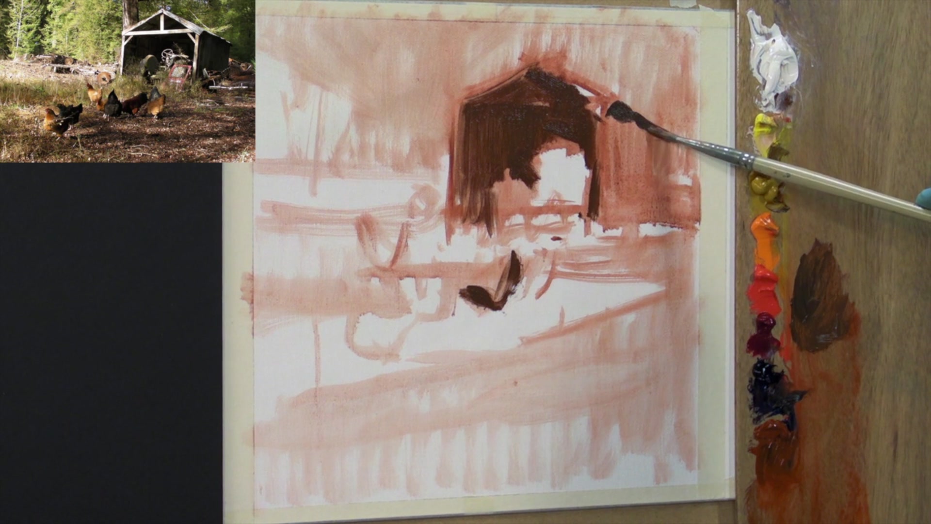 Step 4 — Working with Edges and Shadows (video frame from the lesson)