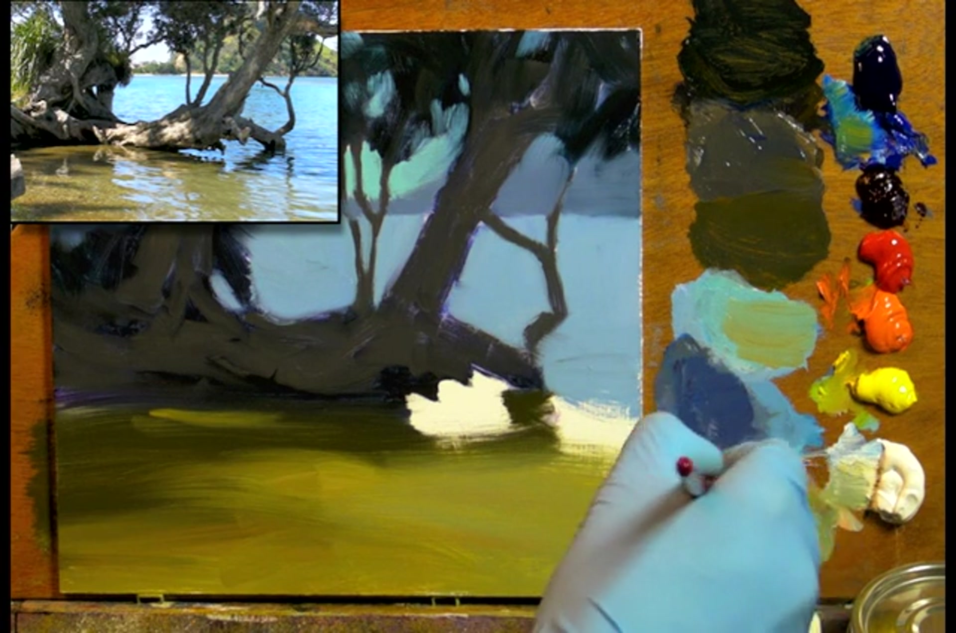 Step 10 — Review and Adjustments (video frame from the lesson)