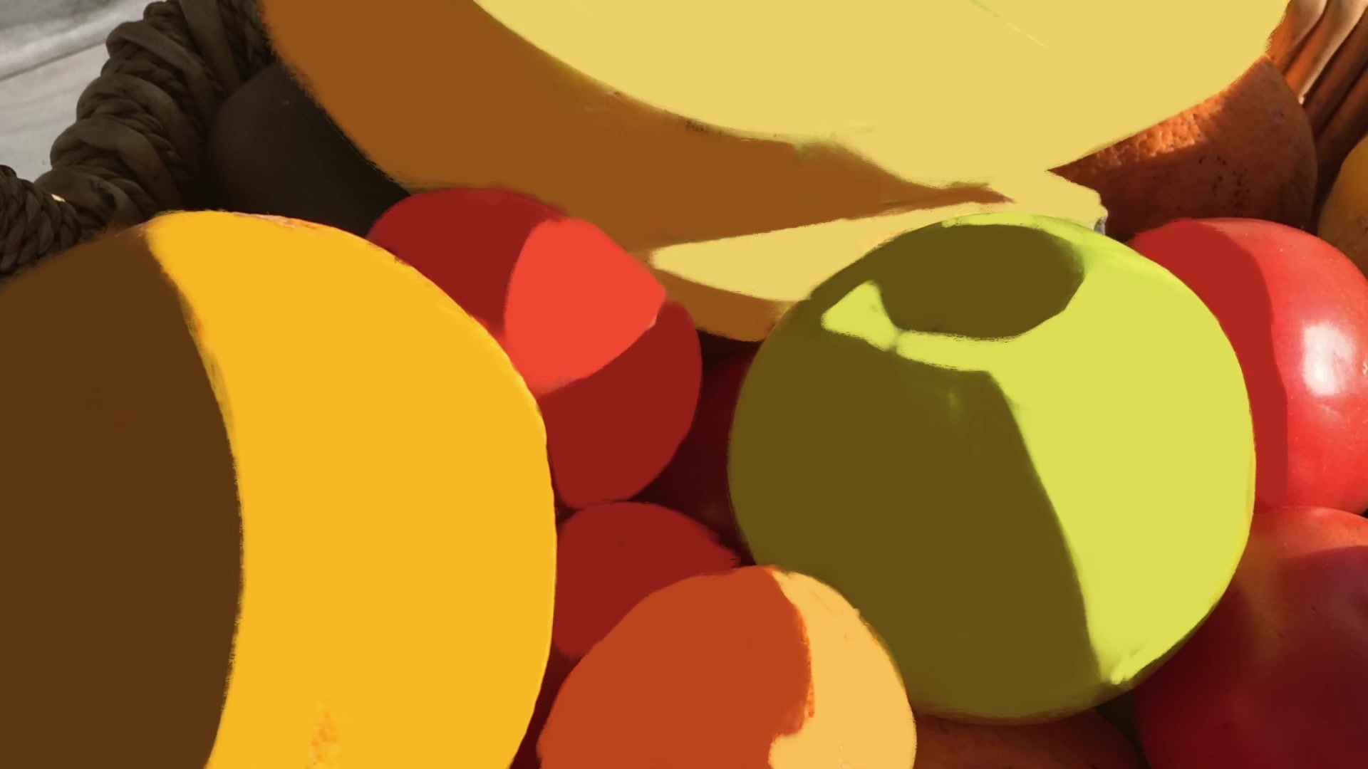 Step 3 — Identifying Shadow and Light Shapes (video frame from the lesson)
