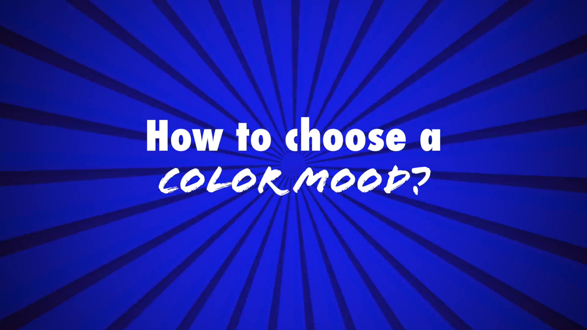 Step 1 — Choosing Color Schemes (video frame from the lesson)