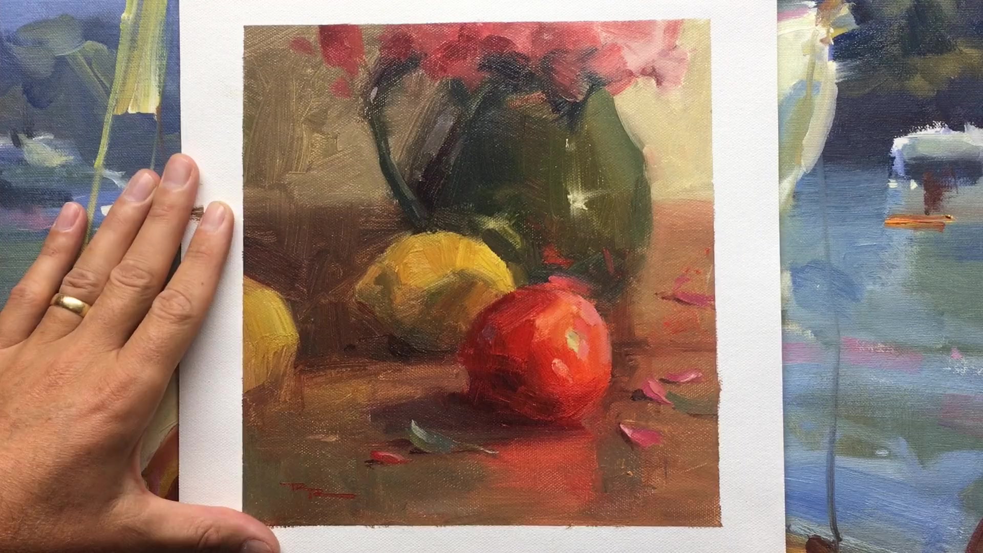 Step 1 — Concept of Objects as Light Sources (video frame from the lesson)