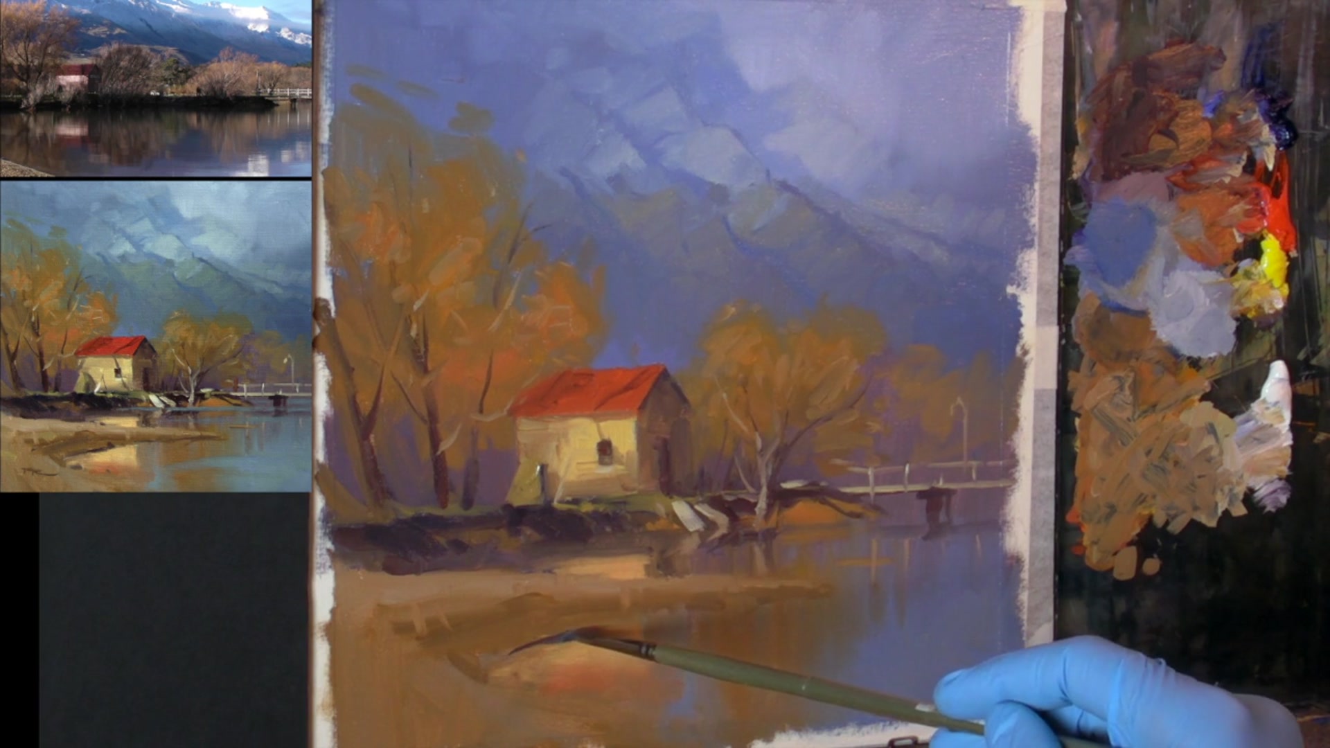 Step 13 — Final Adjustments and Adding Figures (video frame from the lesson)