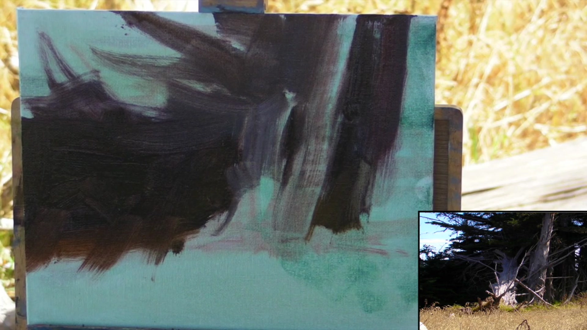 Step 8 — Tree Size Variation Concept (video frame from the lesson)