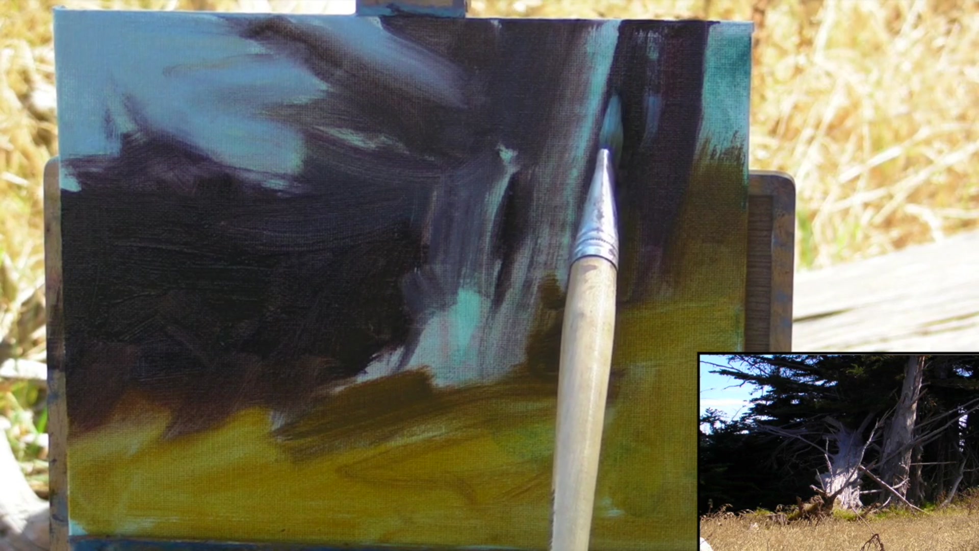 Step 12 — Avoiding Patterns in Sky Holes (video frame from the lesson)