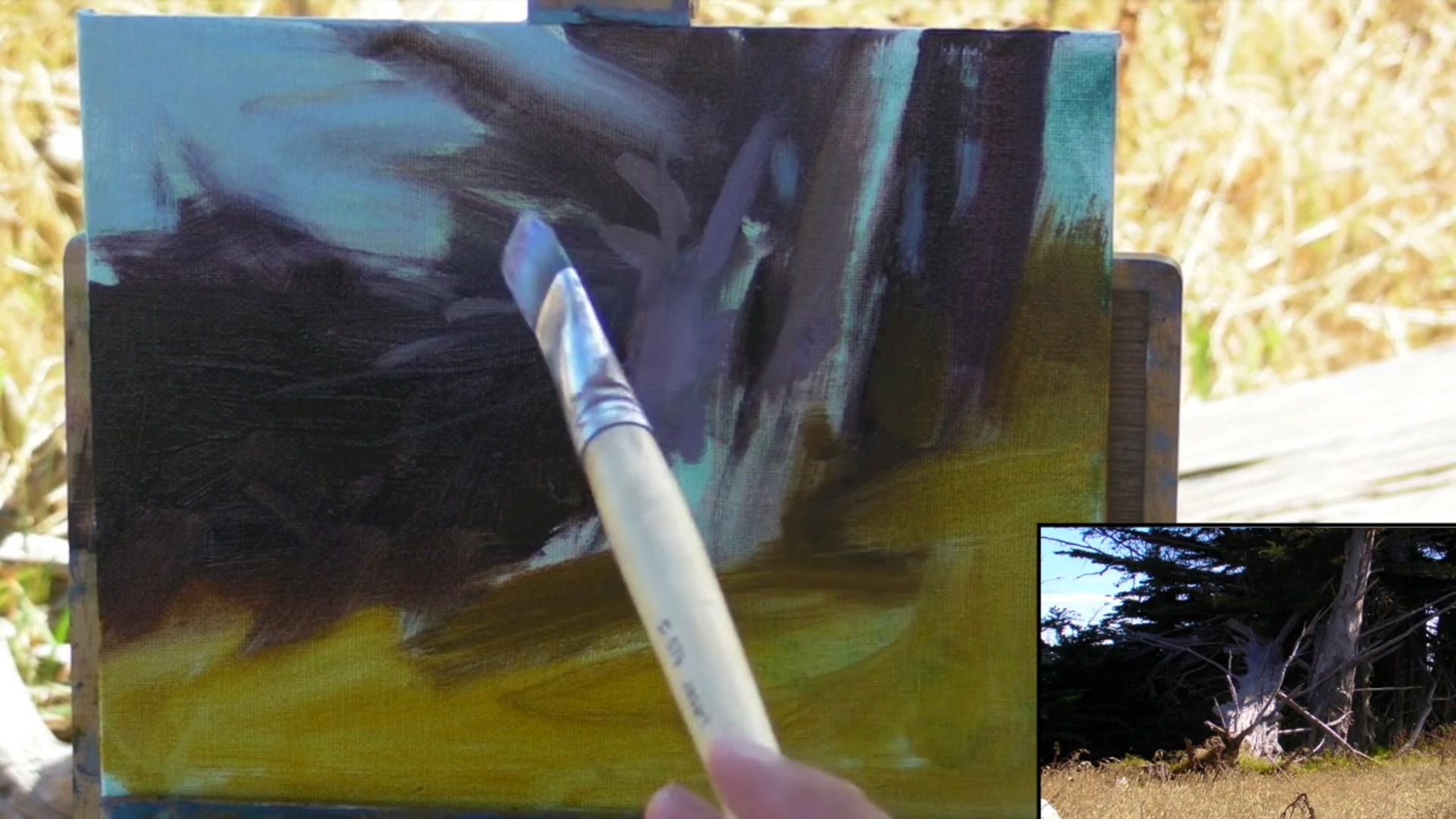 Step 16 — Reflected Light Concept (video frame from the lesson)