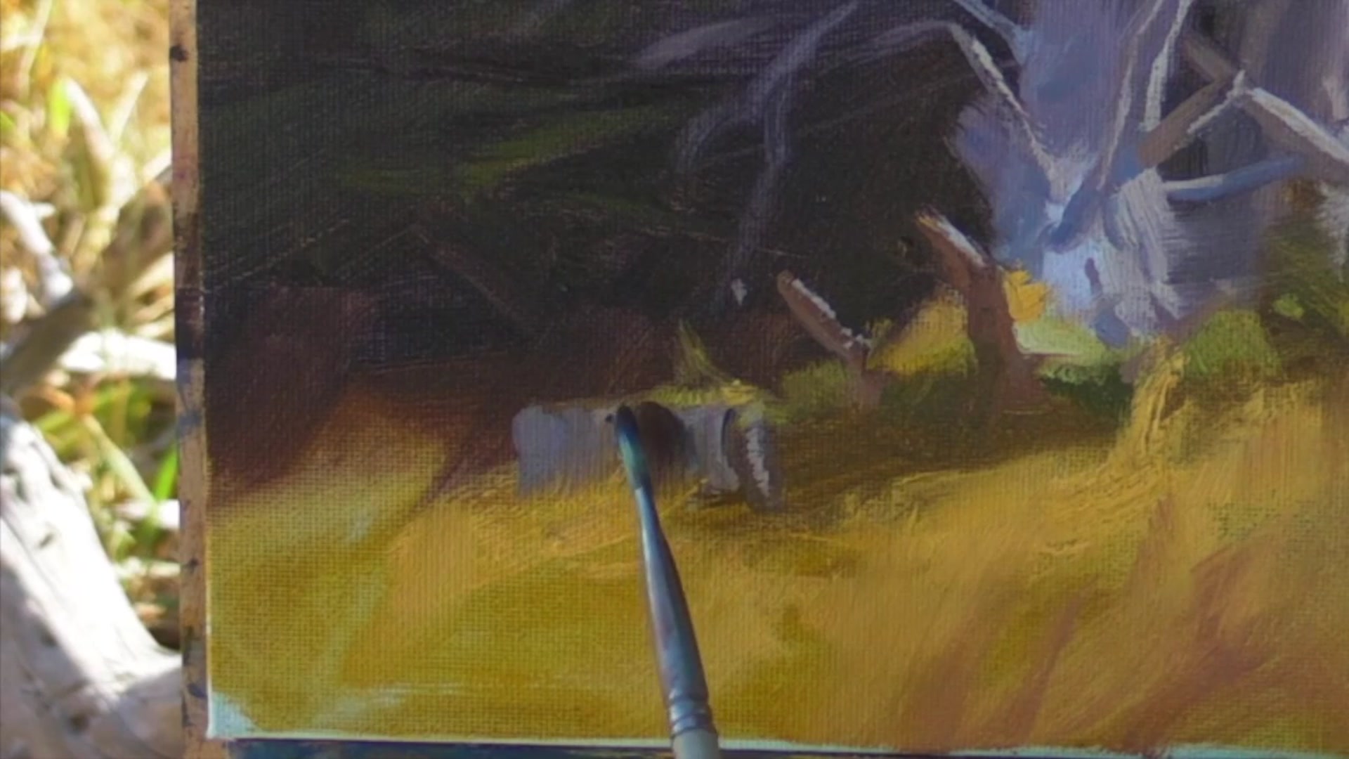 Step 28 — Final Adjustments and Reflections (video frame from the lesson)