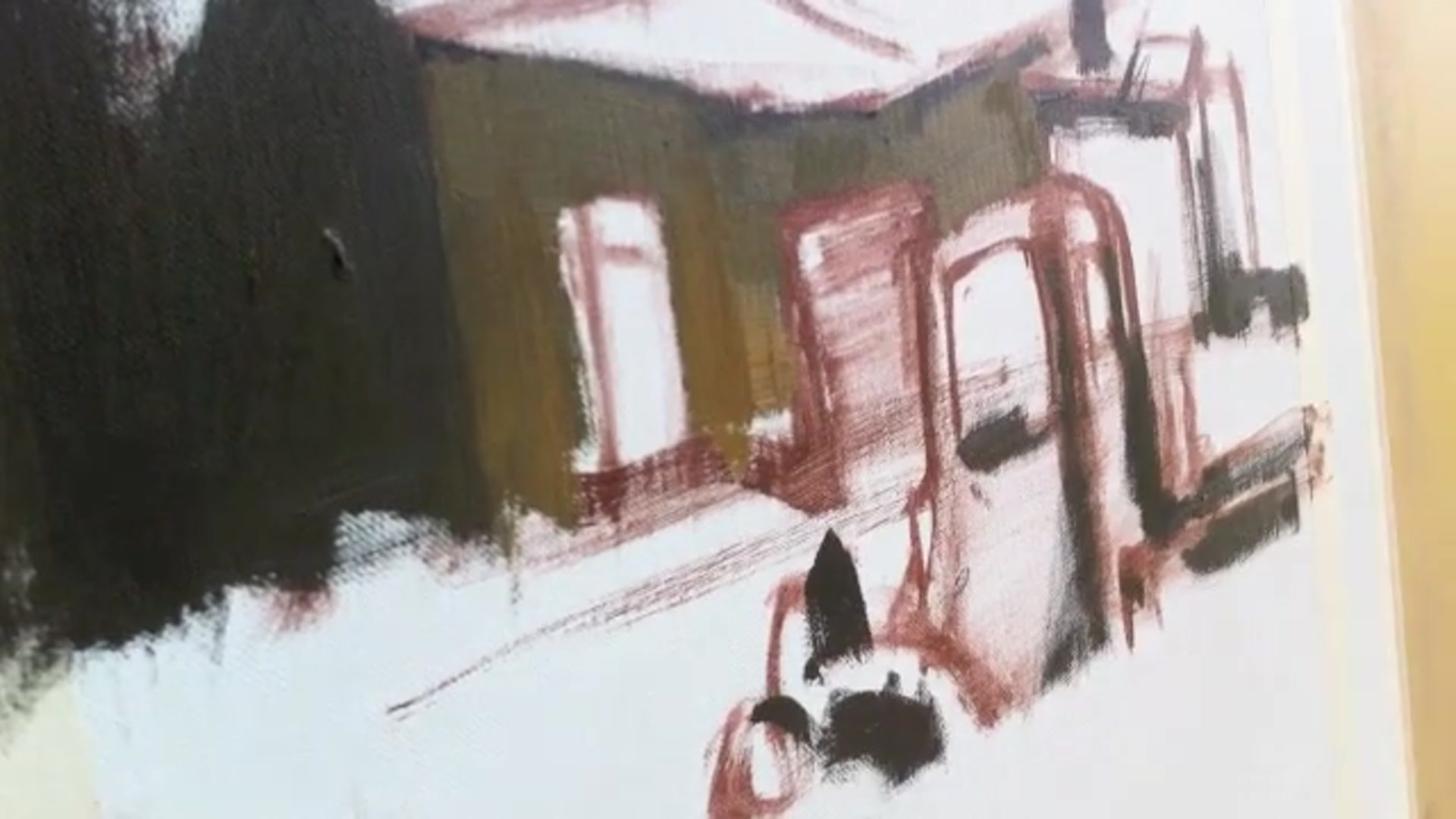 Step 10 — Feedback on Dark Tones (video frame from the lesson)
