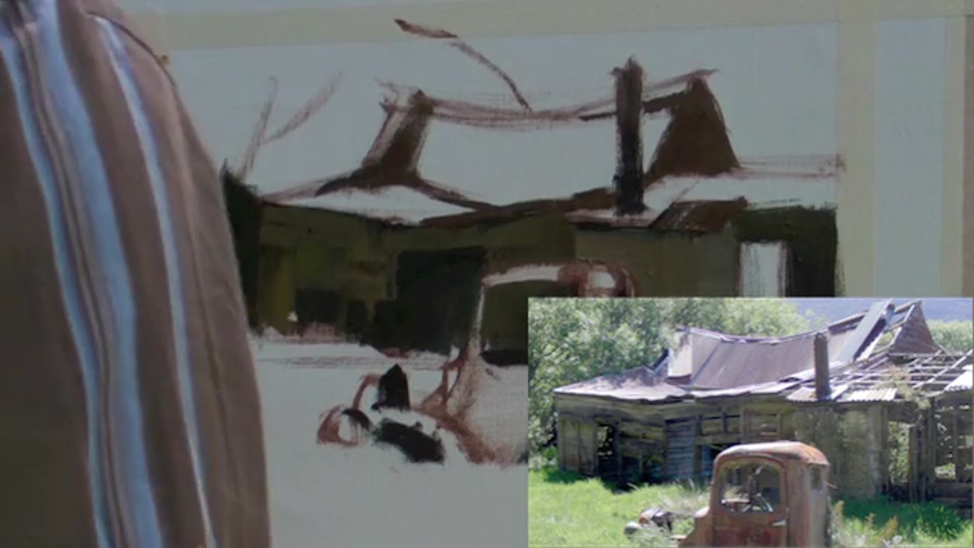 Step 12 — Quality of Paints (video frame from the lesson)