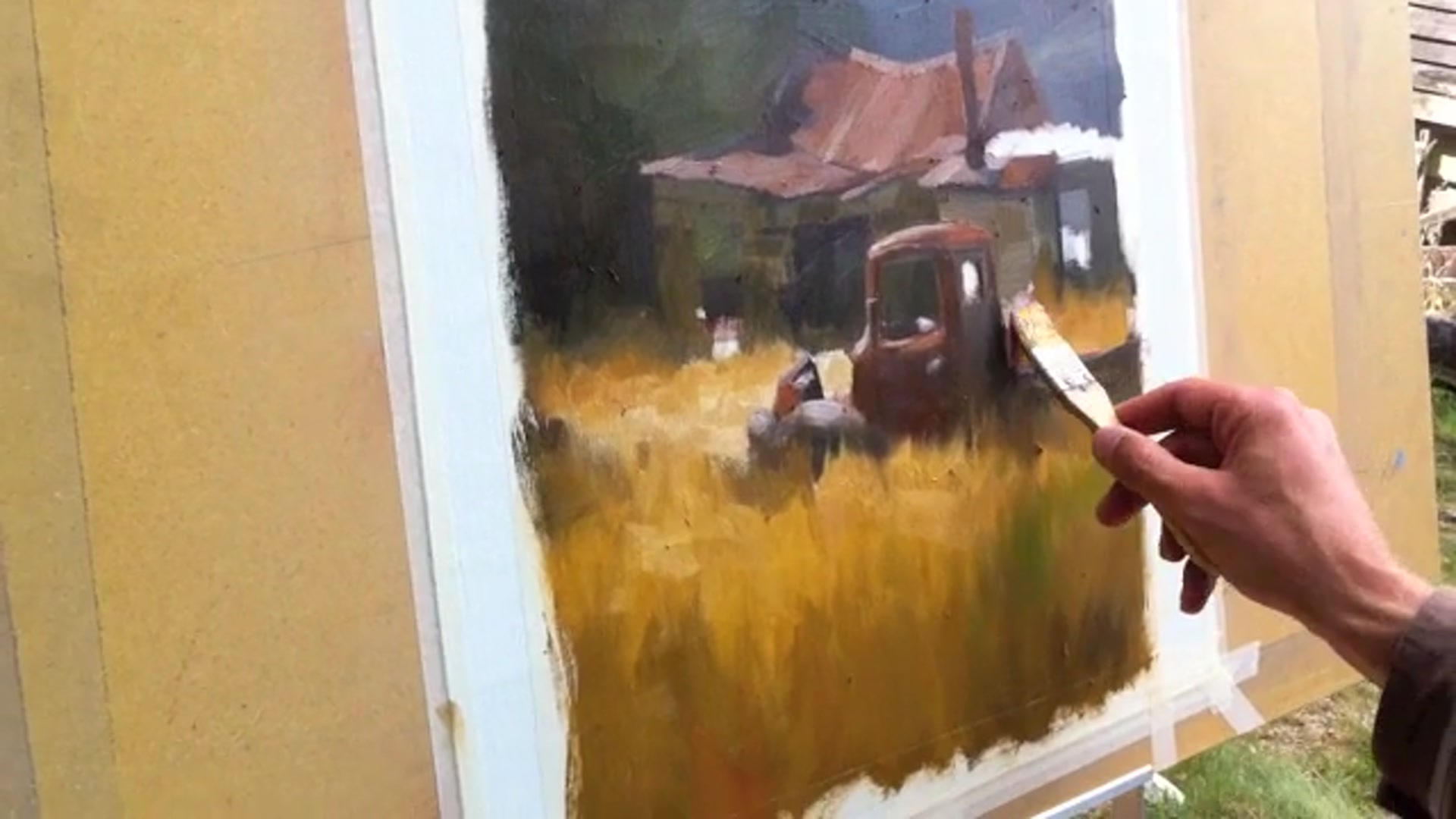 Step 27 — Simplifying Details (video frame from the lesson)
