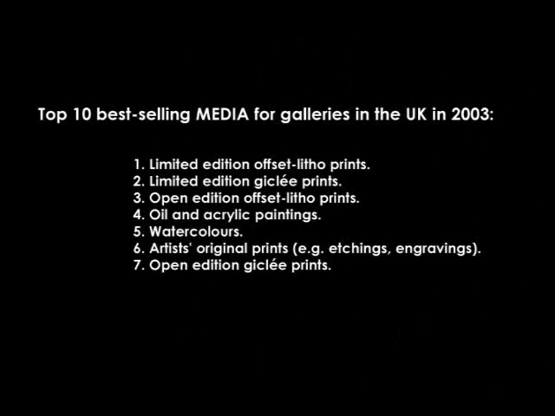 Step 4 — Top Selling Media (video frame from the lesson)