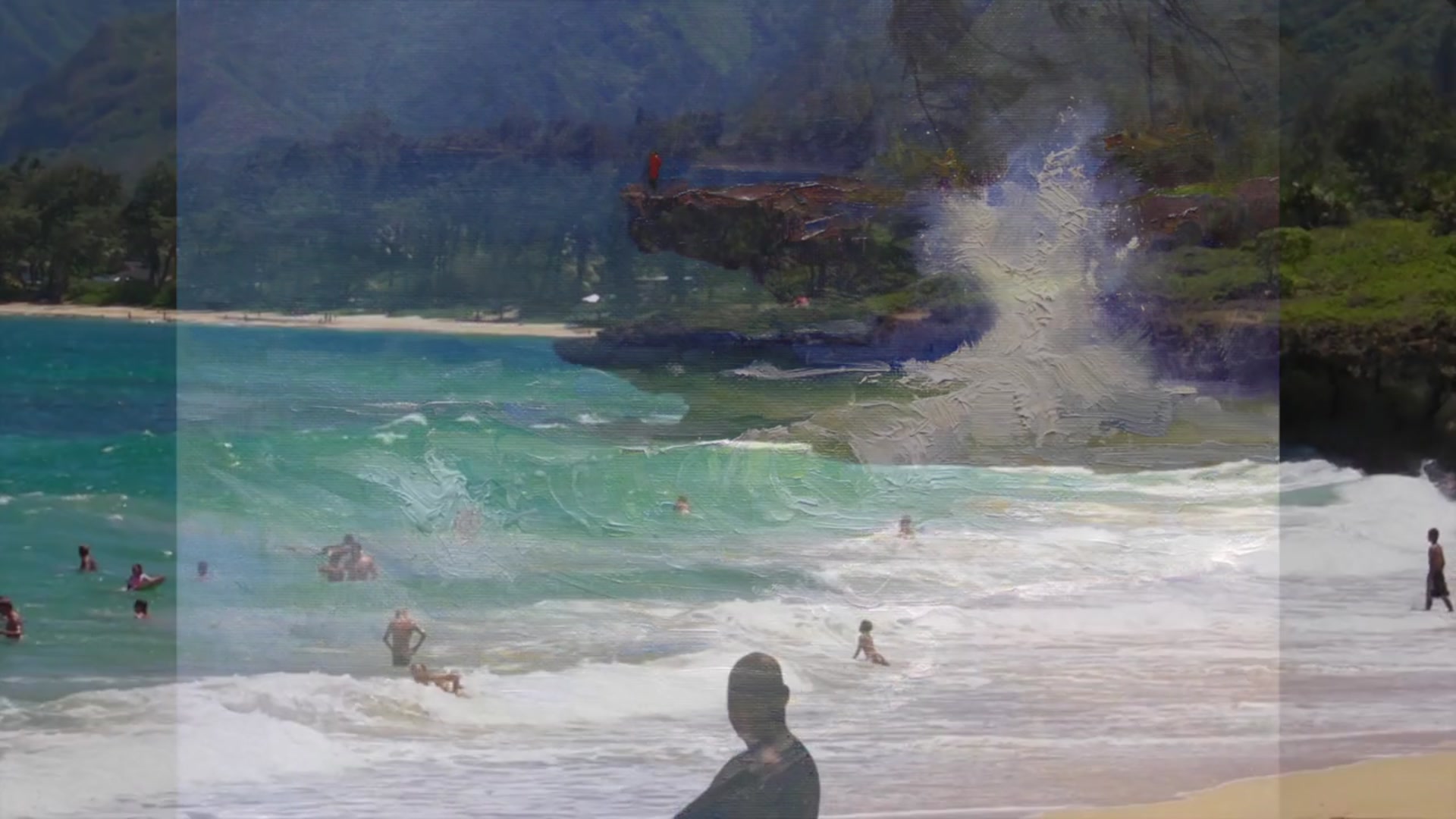 Step 3 — Analyzing wave structure (video frame from the lesson)