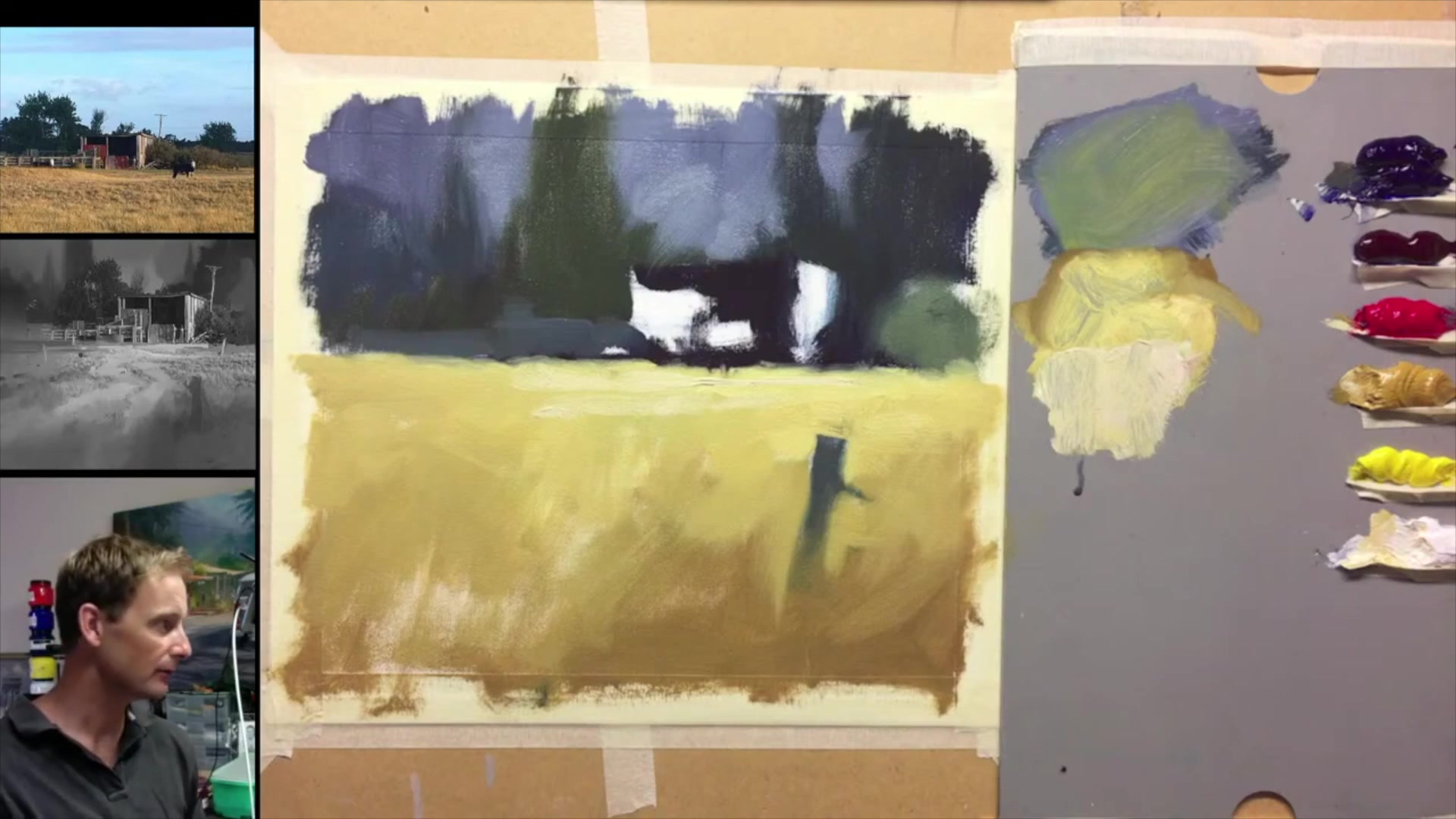 Step 20 — Road and Path Details (video frame from the lesson)
