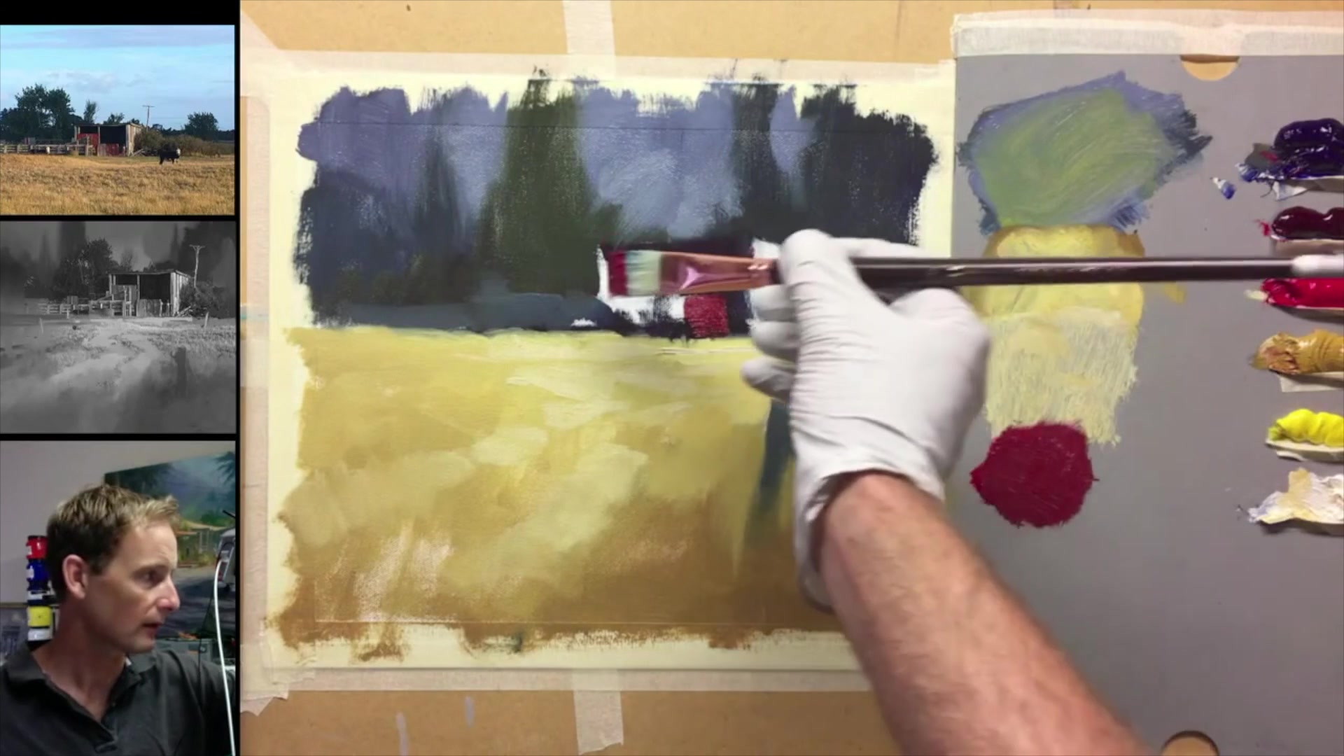 Step 22 — Detailing the Shed (video frame from the lesson)