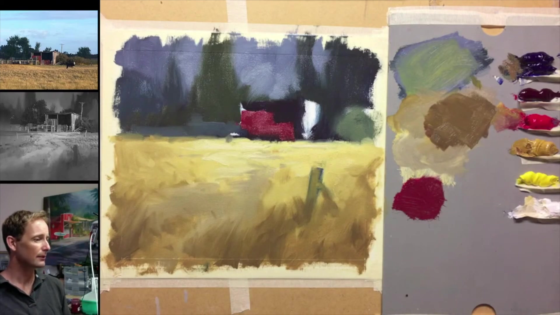 Step 34 — Revisiting Old Photos (video frame from the lesson)