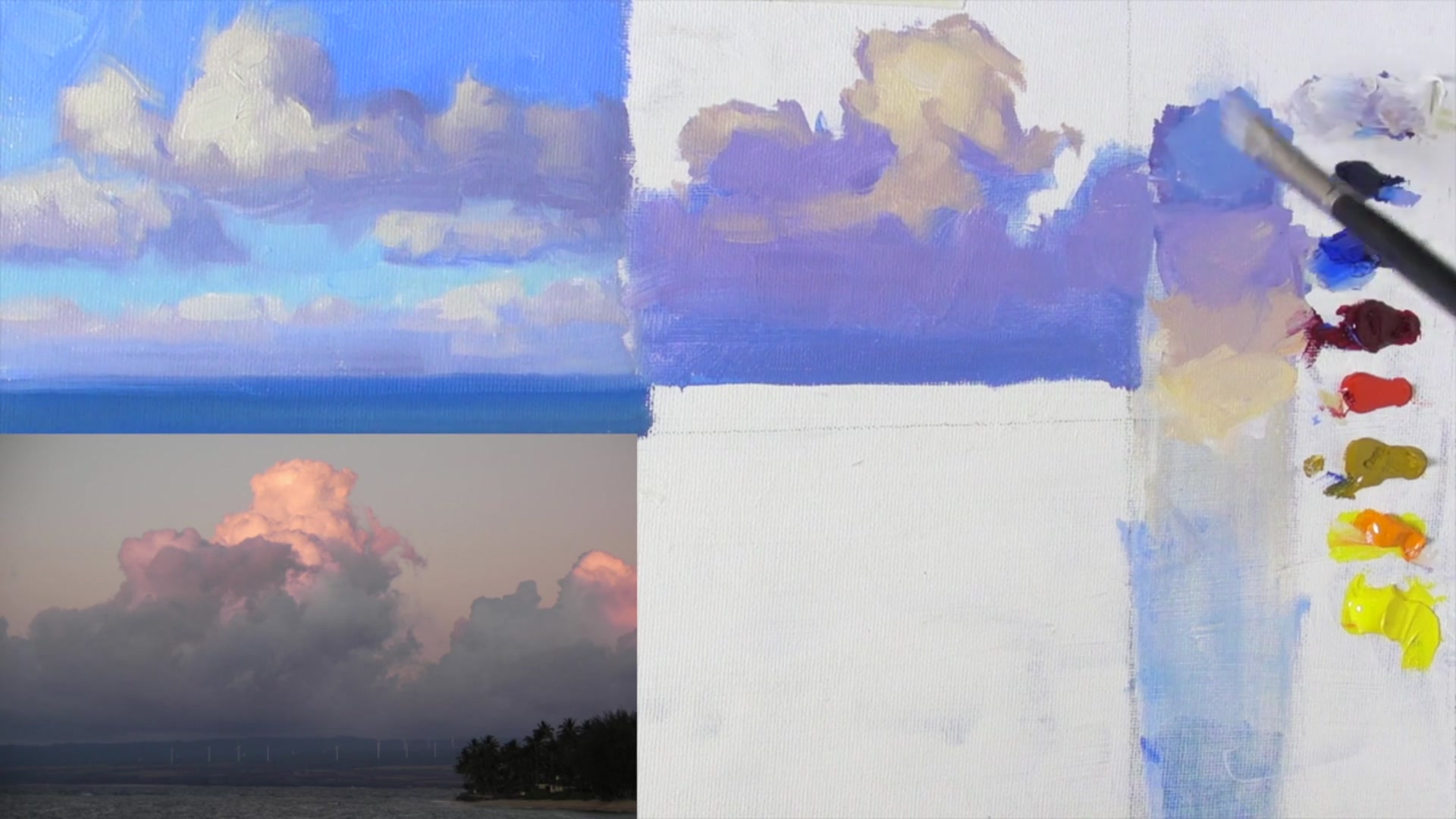Step 9 — Adding Accents and Details (video frame from the lesson)