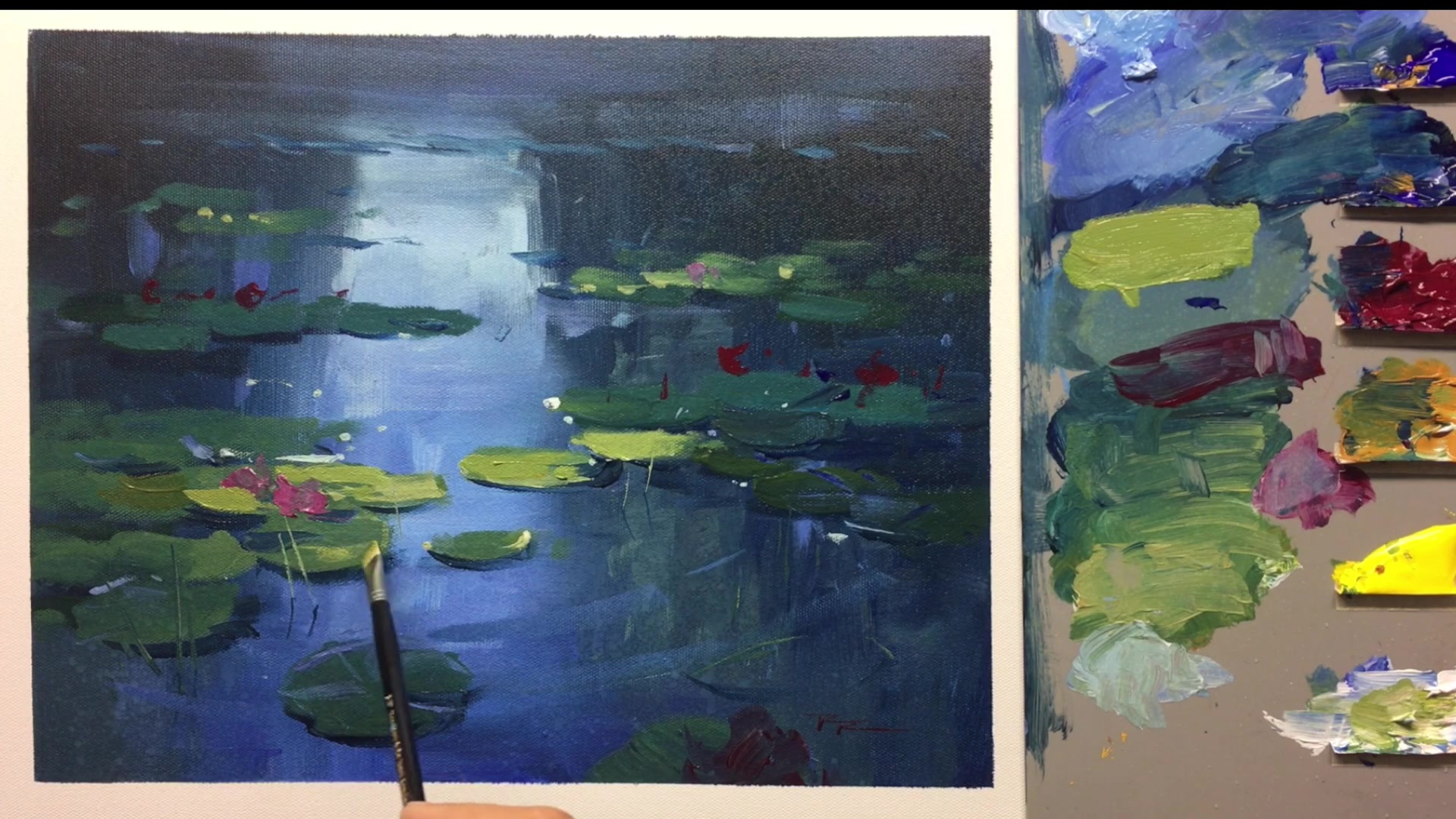 Step 9 — Exploring Different Styles and Techniques (video frame from the lesson)
