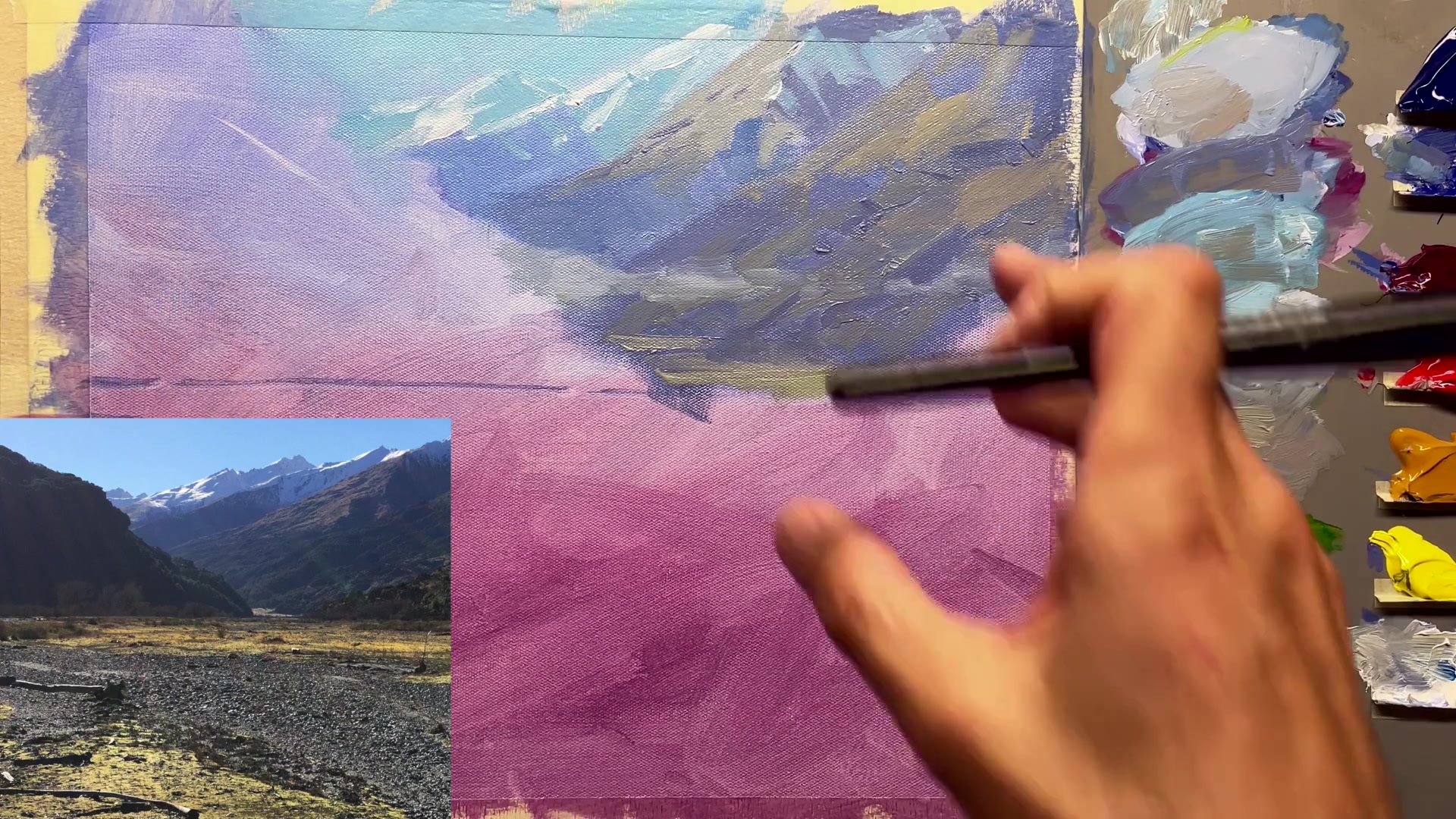 Step 21 — Importance of lighting (video frame from the lesson)