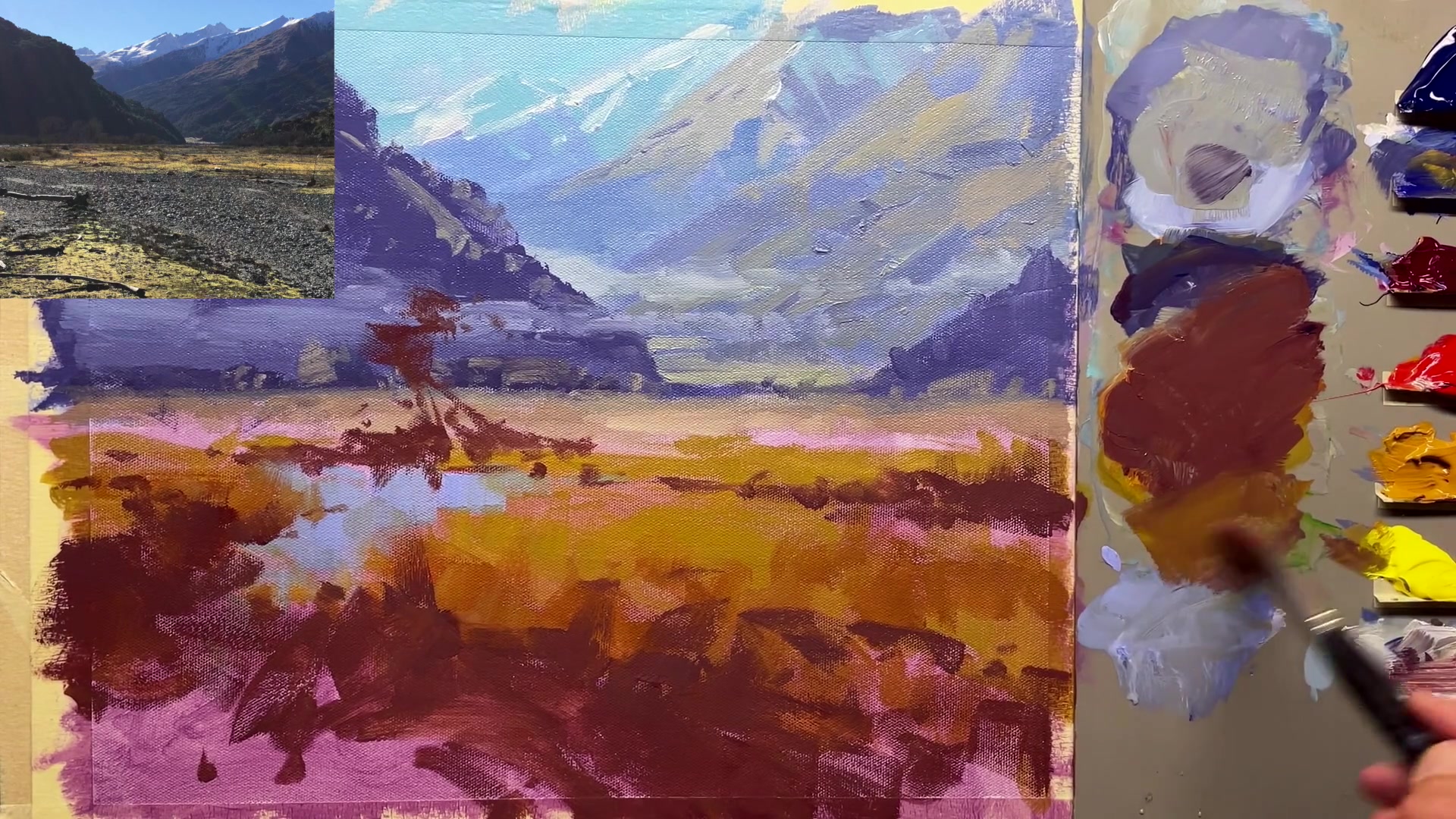 Step 37 — Reflection details (video frame from the lesson)