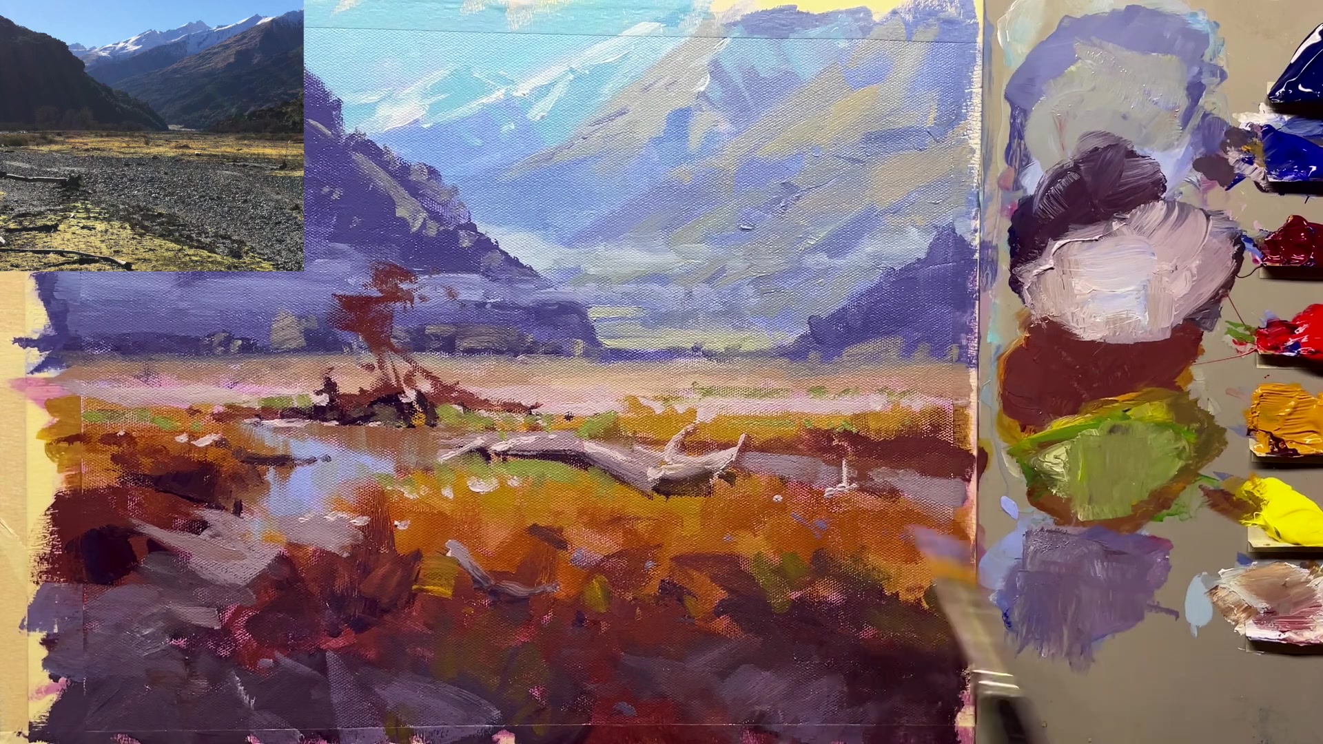 Step 48 — Final details (video frame from the lesson)