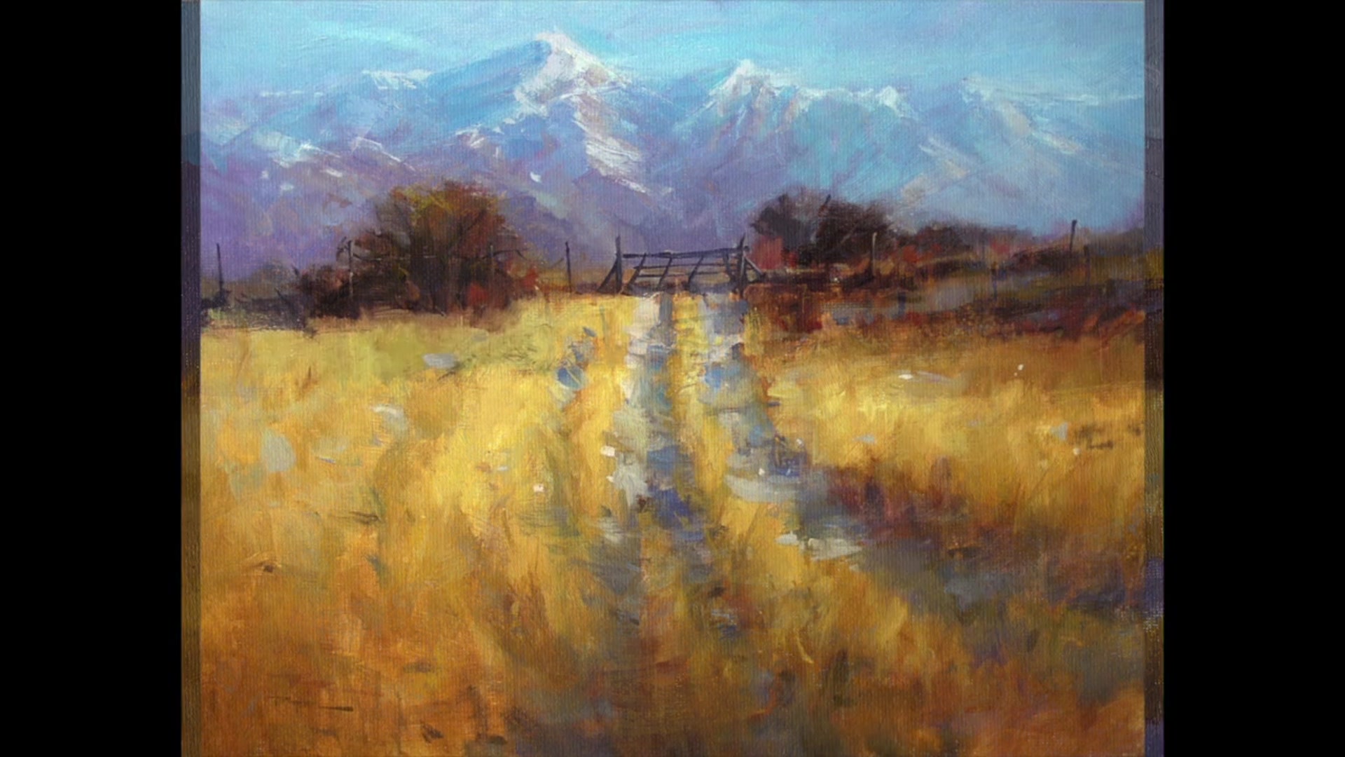 Step 1 — Color Variations in Different Paintings (video frame from the lesson)