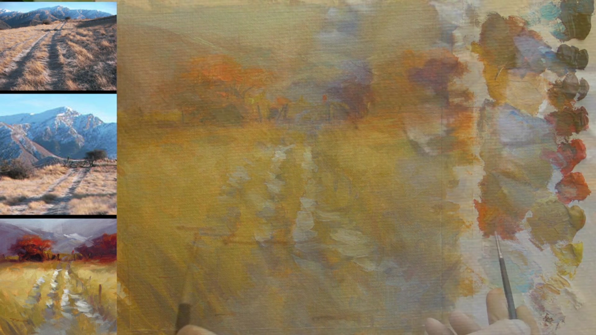 Step 21 — Final Tweaks and Signature (video frame from the lesson)