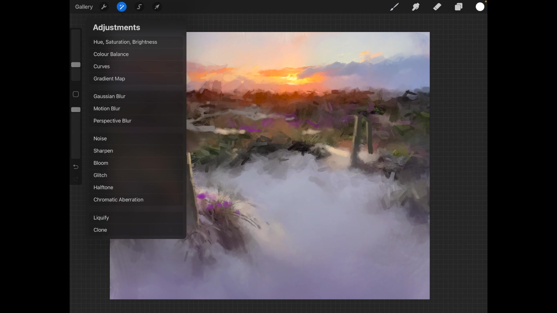 Step 2 — Procreate to Paint Can Process (video frame from the lesson)