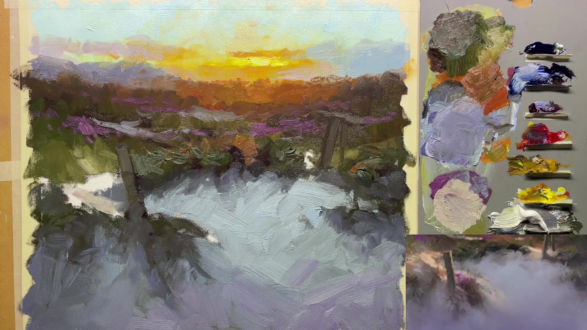 Step 17 — Post Details and Light Connection (video frame from the lesson)