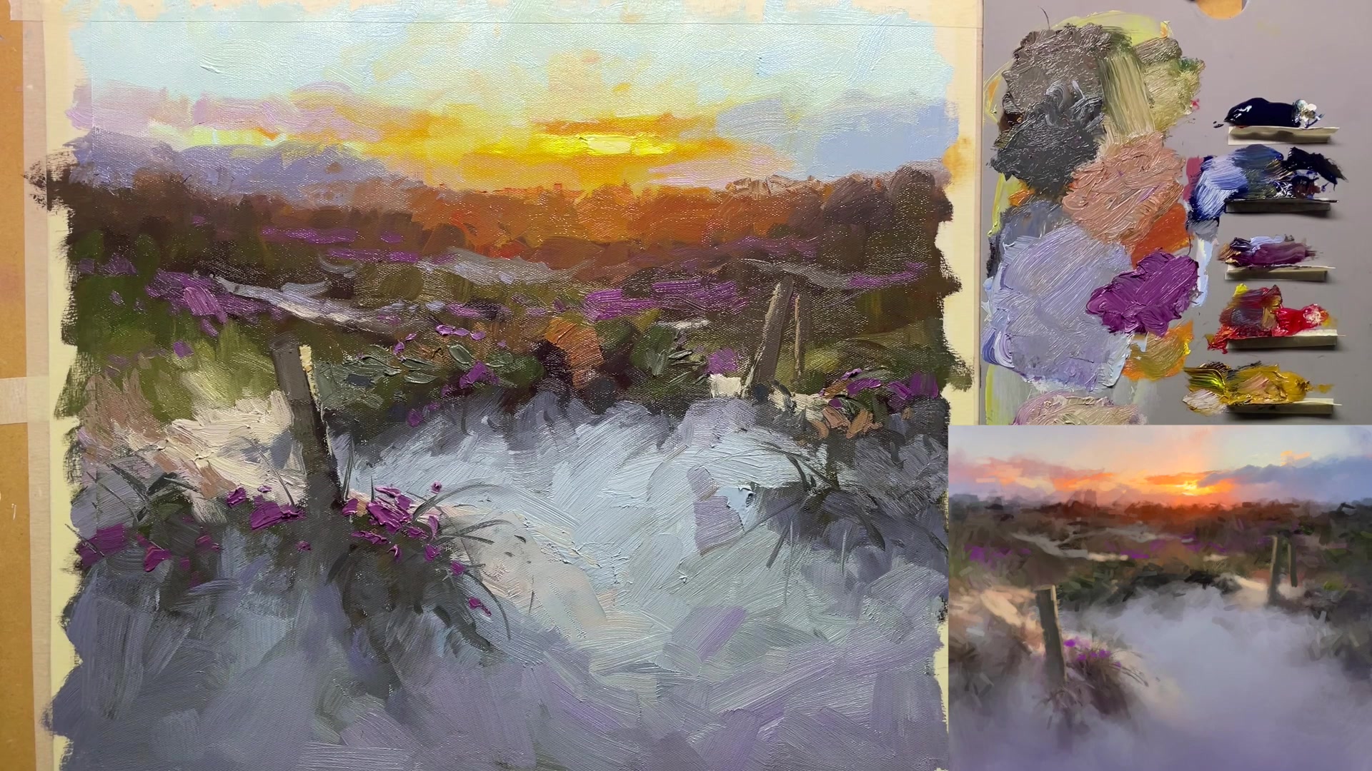 Step 21 — Final Adjustments and Highlights (video frame from the lesson)