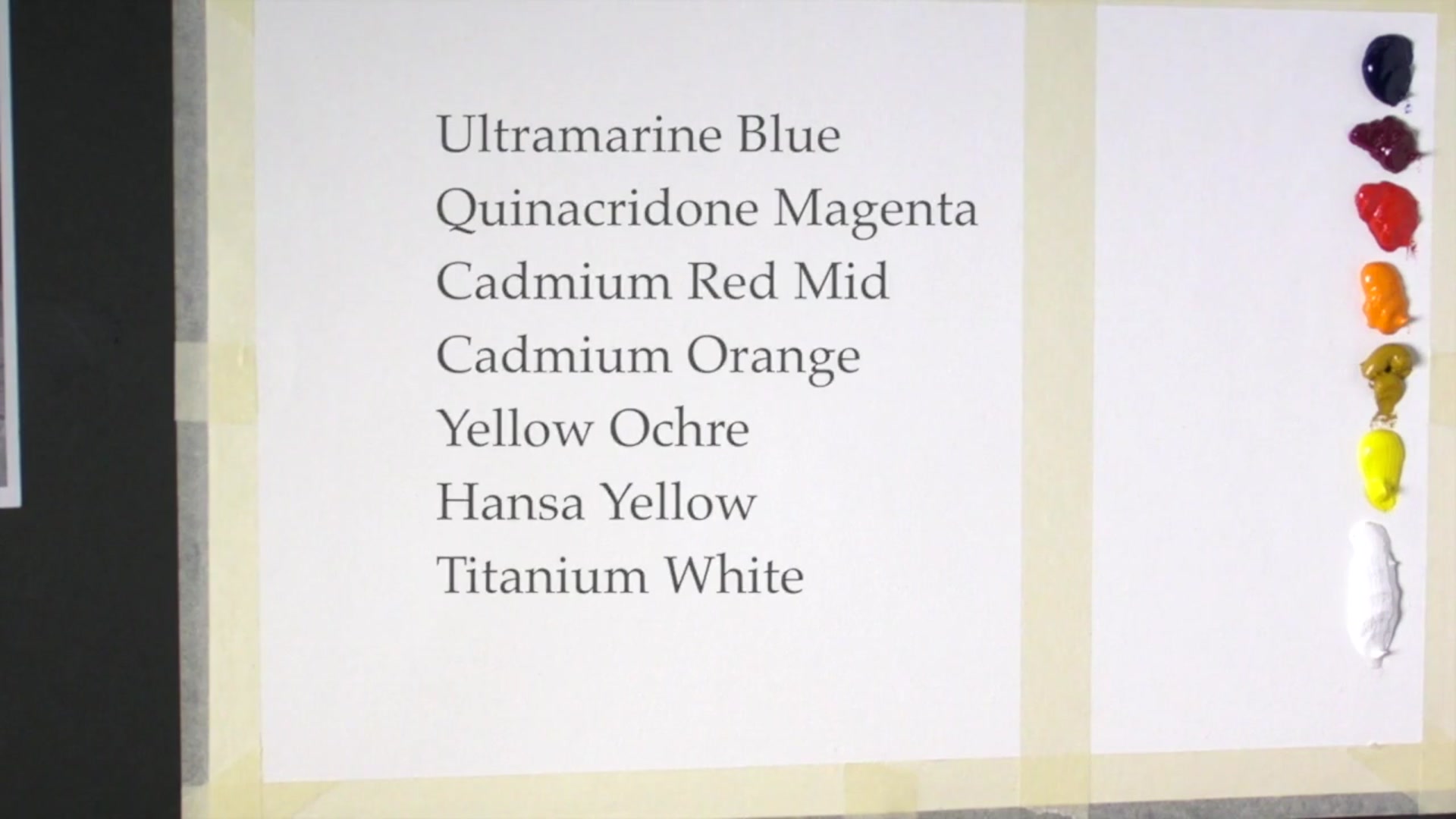Step 2 — Tools and Materials (video frame from the lesson)