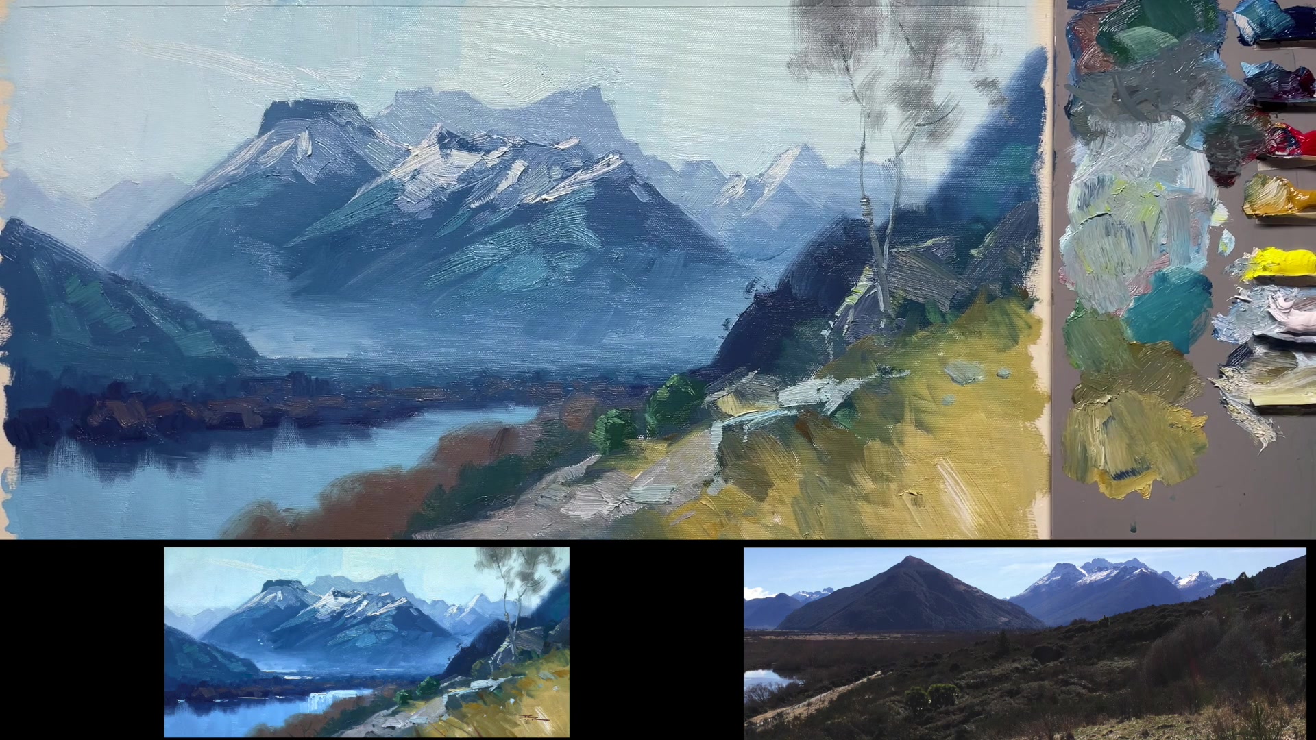 Step 15 — Final Details and Accents (video frame from the lesson)