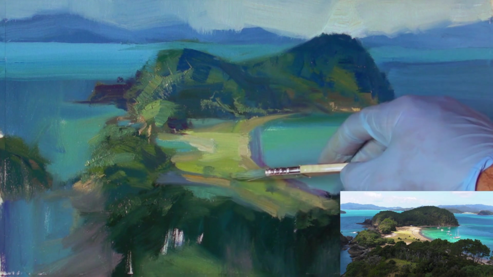 Step 13 — Final Touches and Details (video frame from the lesson)