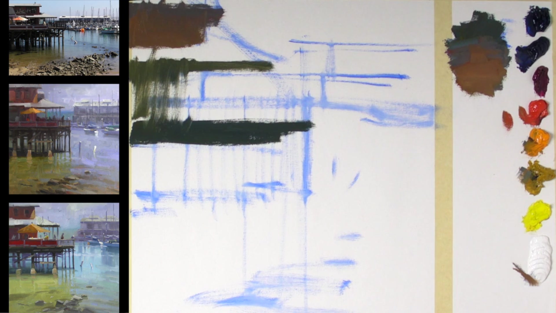 Step 8 — Benefits of Plein Air Painting (video frame from the lesson)