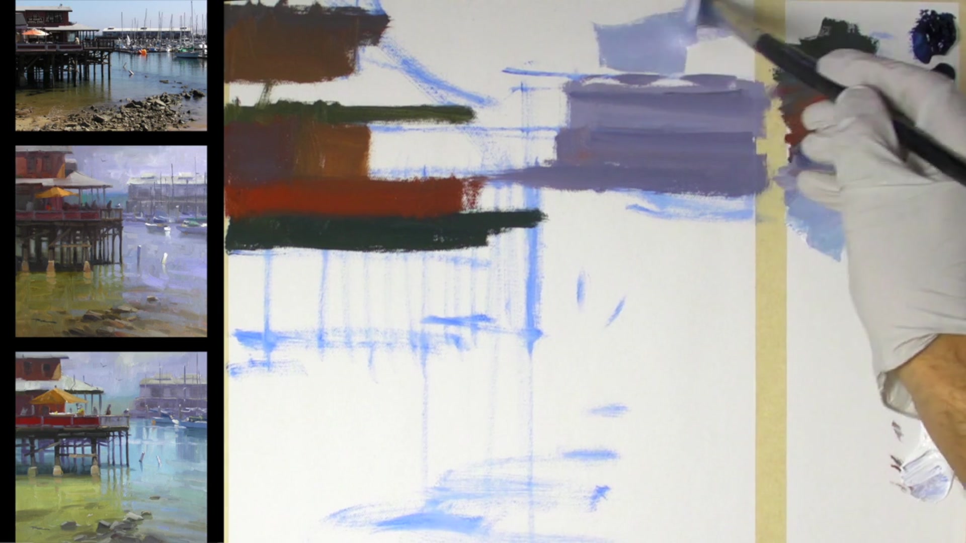 Step 11 — Improving Subtle Color Differences (video frame from the lesson)
