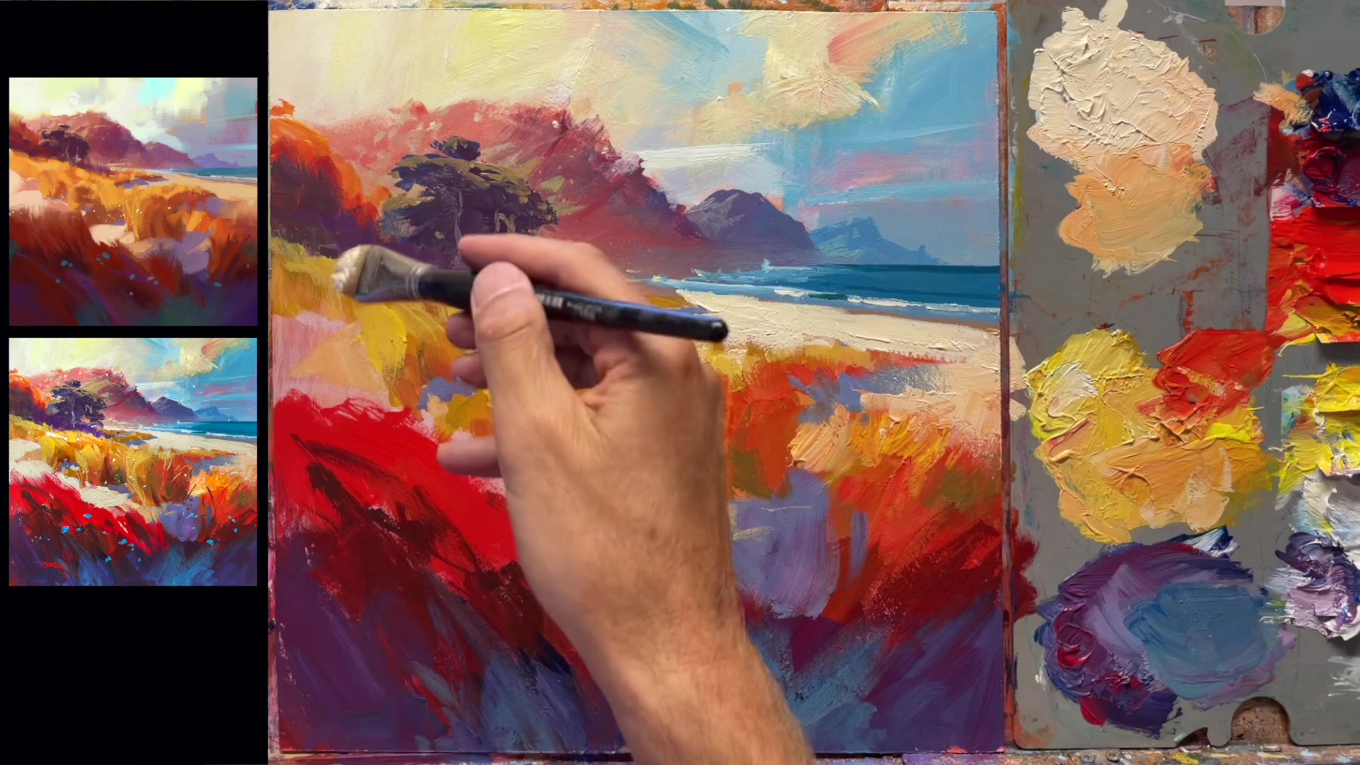 Step 15 — Final Touches and Accents (video frame from the lesson)