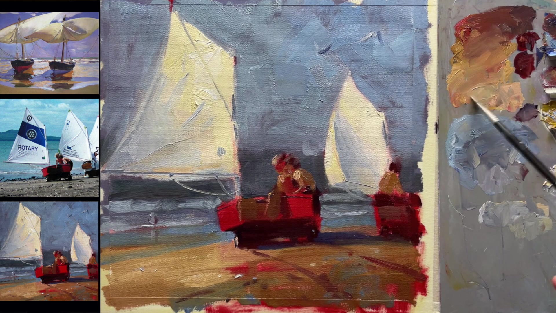 Step 17 — Signing and Finishing (video frame from the lesson)