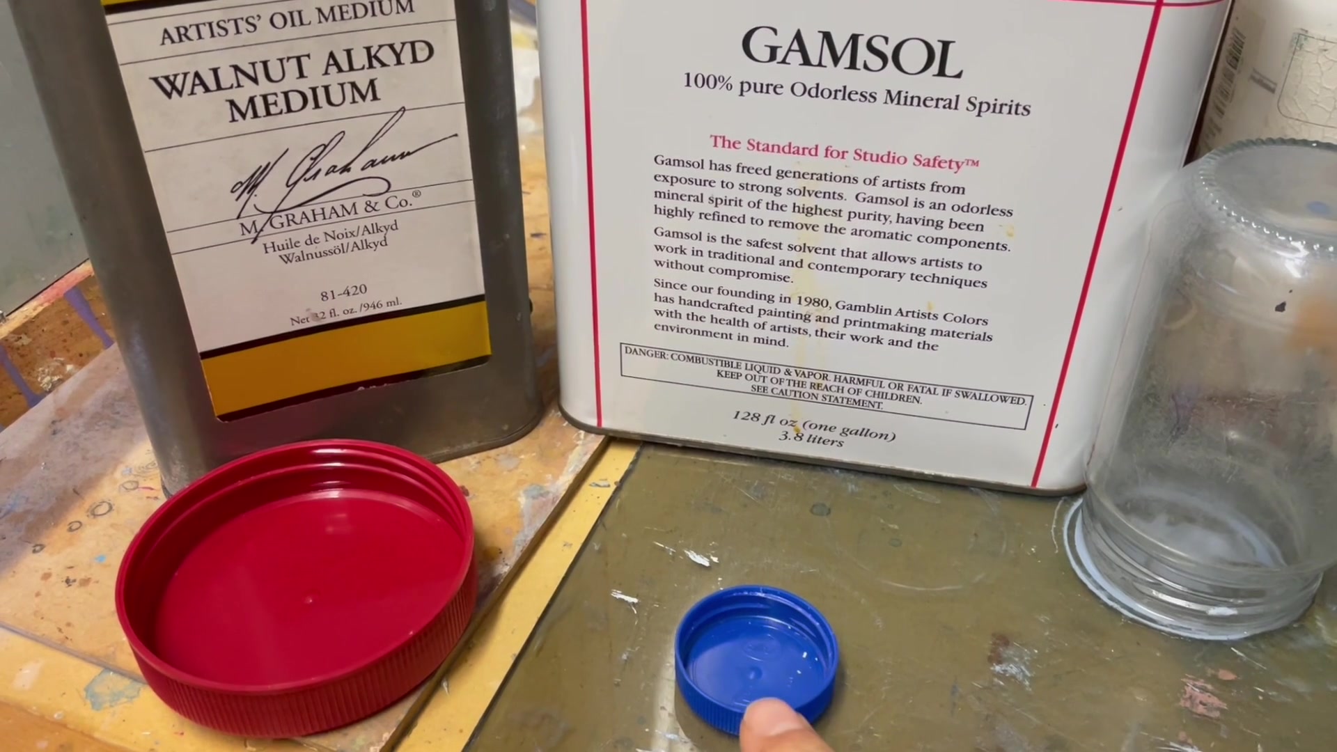 Step 2 — Mediums and Their Uses (video frame from the lesson)
