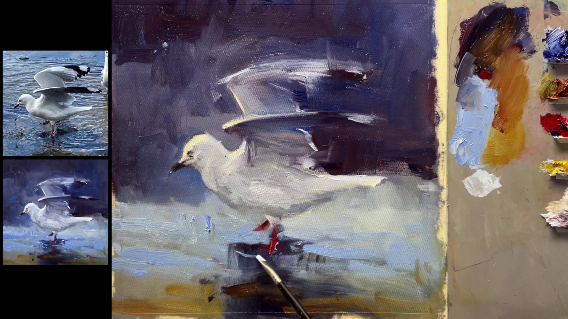 Step 26 — Final Details and Corrections (video frame from the lesson)