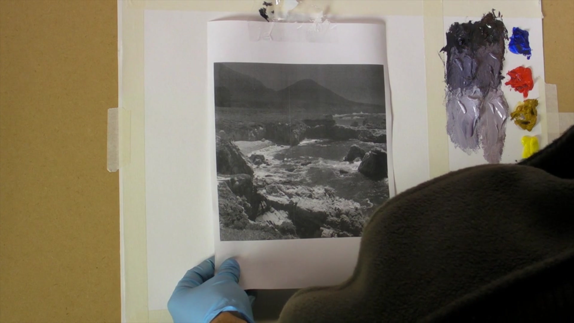 Step 2 — Experimentation encouragement (video frame from the lesson)