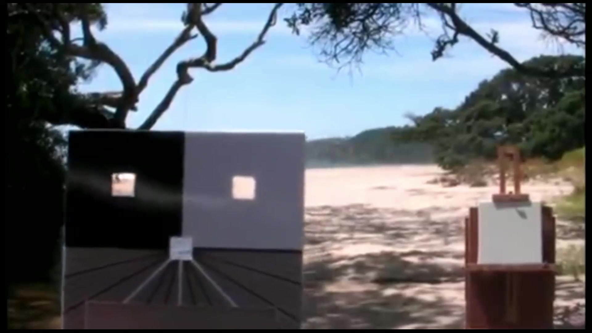 Step 5 — Value Scale and Color Wheel (video frame from the lesson)