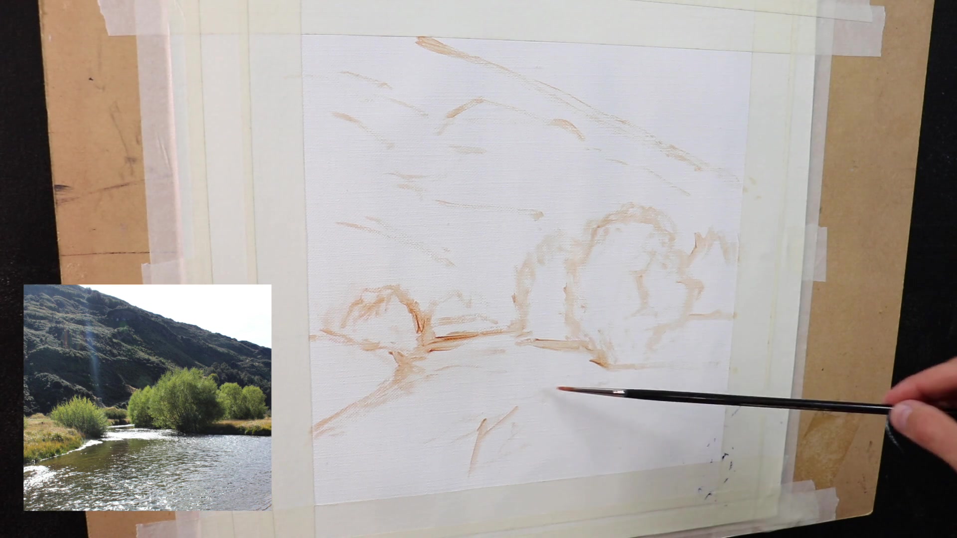 Step 3 — Colour Palette and Harmony (video frame from the lesson)